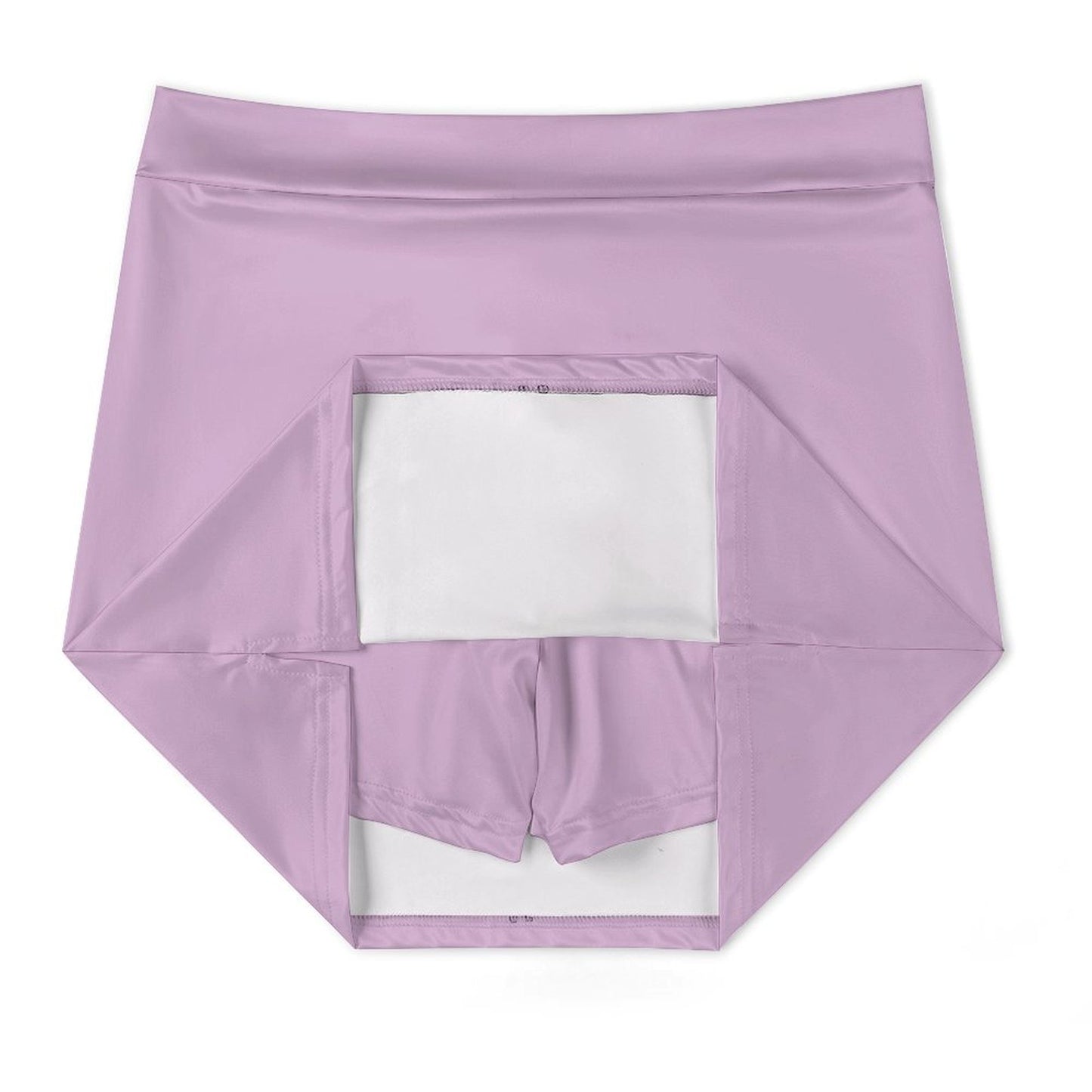 A-Line Skirt with Pocket Light proof trouser skirt Lilac