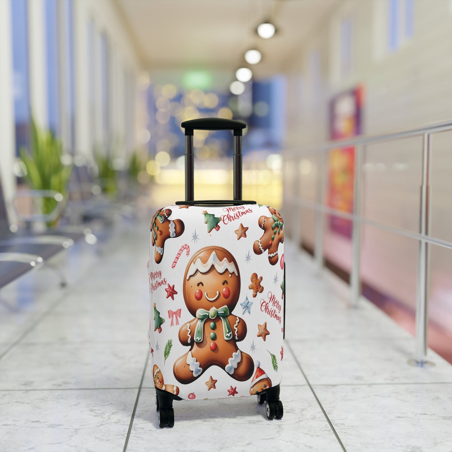 Luggage Cover, Gingerbread man, awd-316