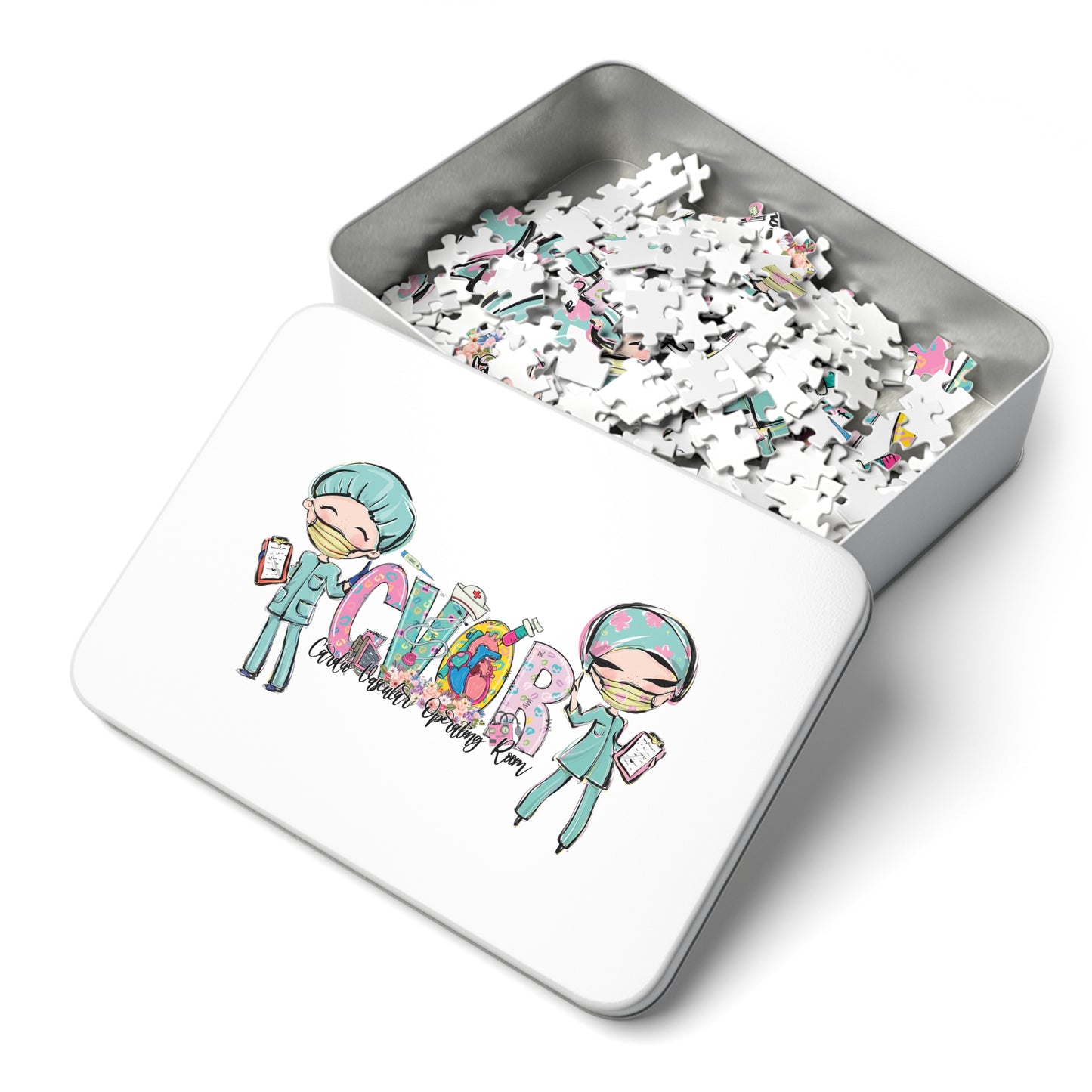 Puzzle, Nurse, CVOR, Personalised/Non-Personalised (30, 110, 252, 500,1000-Piece) awd-620