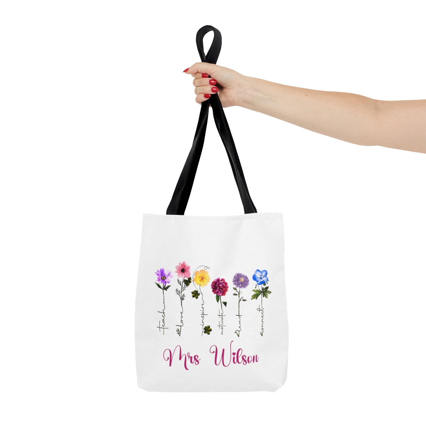 Personalised Tote Bag, Teacher Tote bag