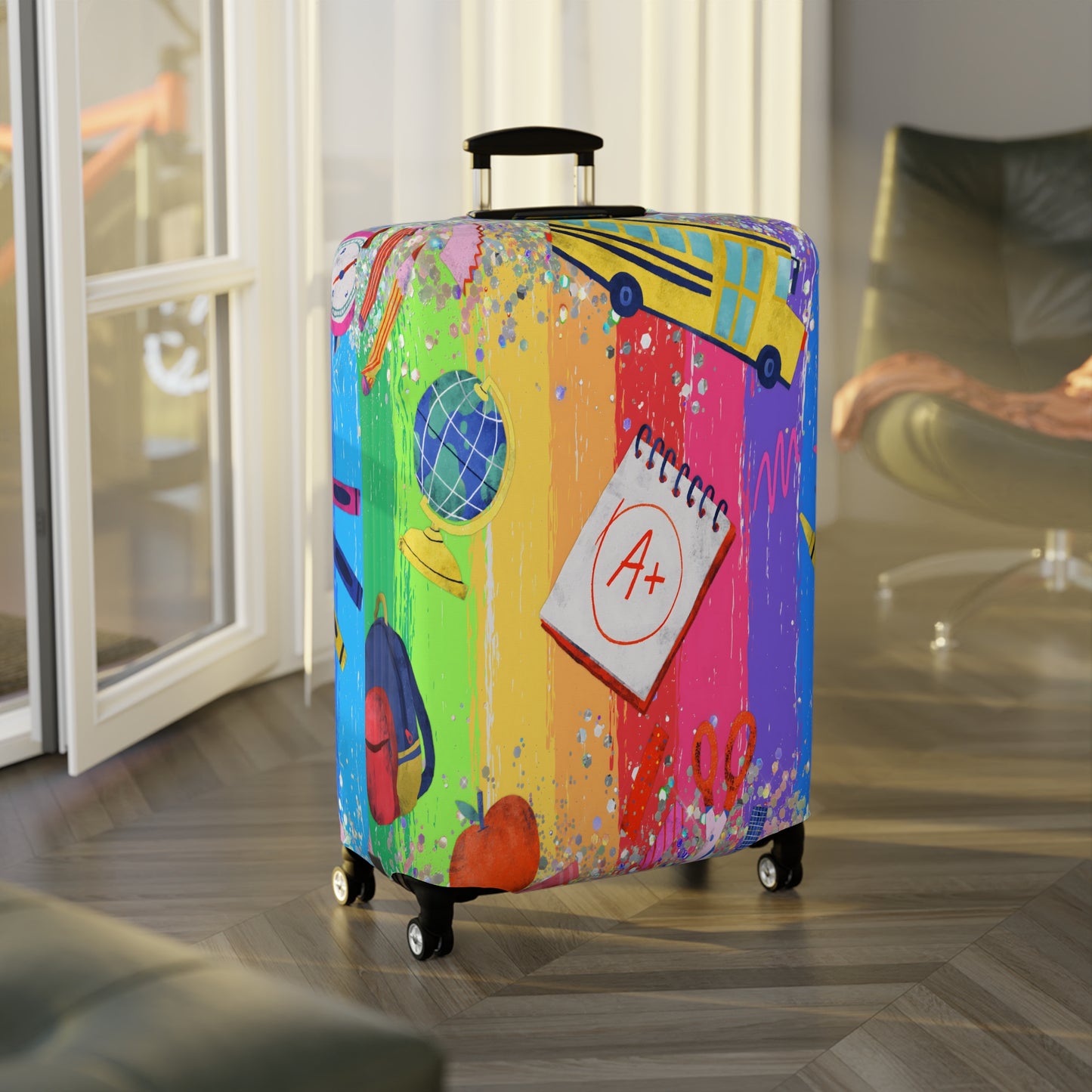 Luggage Cover, Teacher, School, awd-537