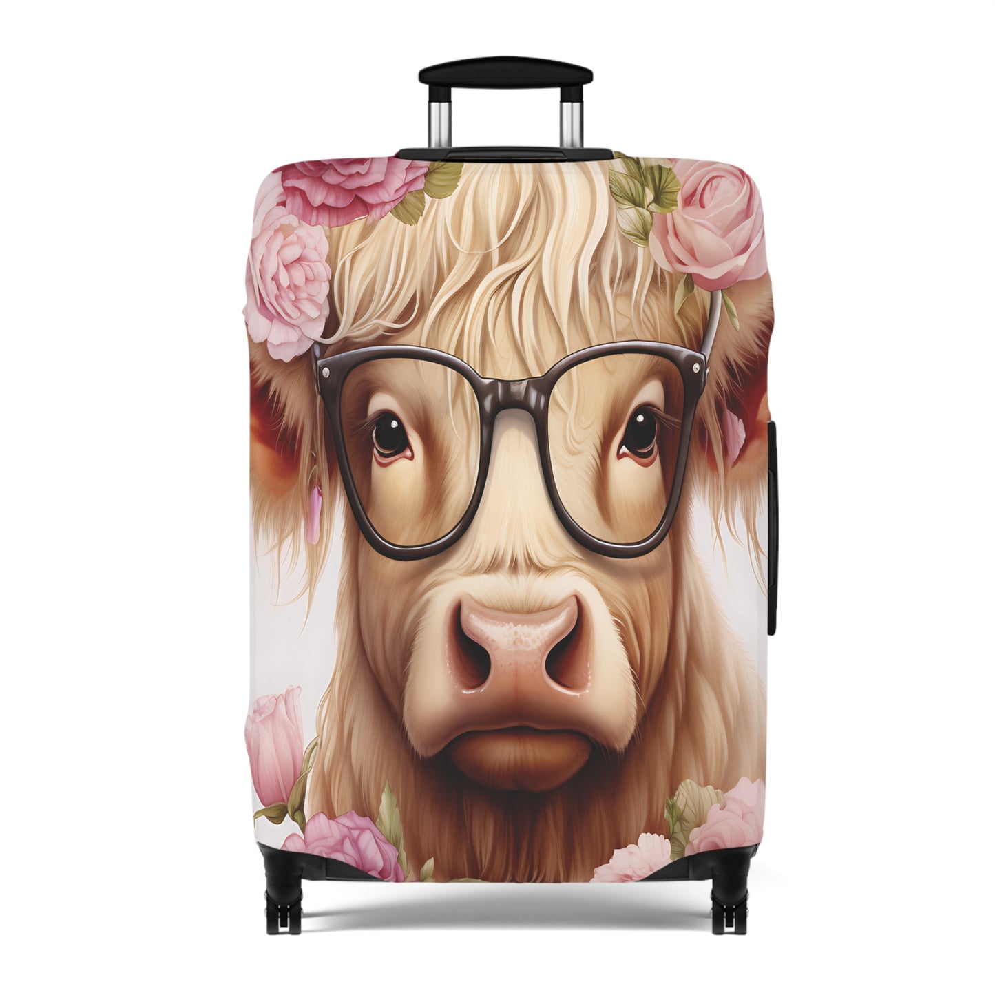 Luggage Cover, Highland Cow, awd-010