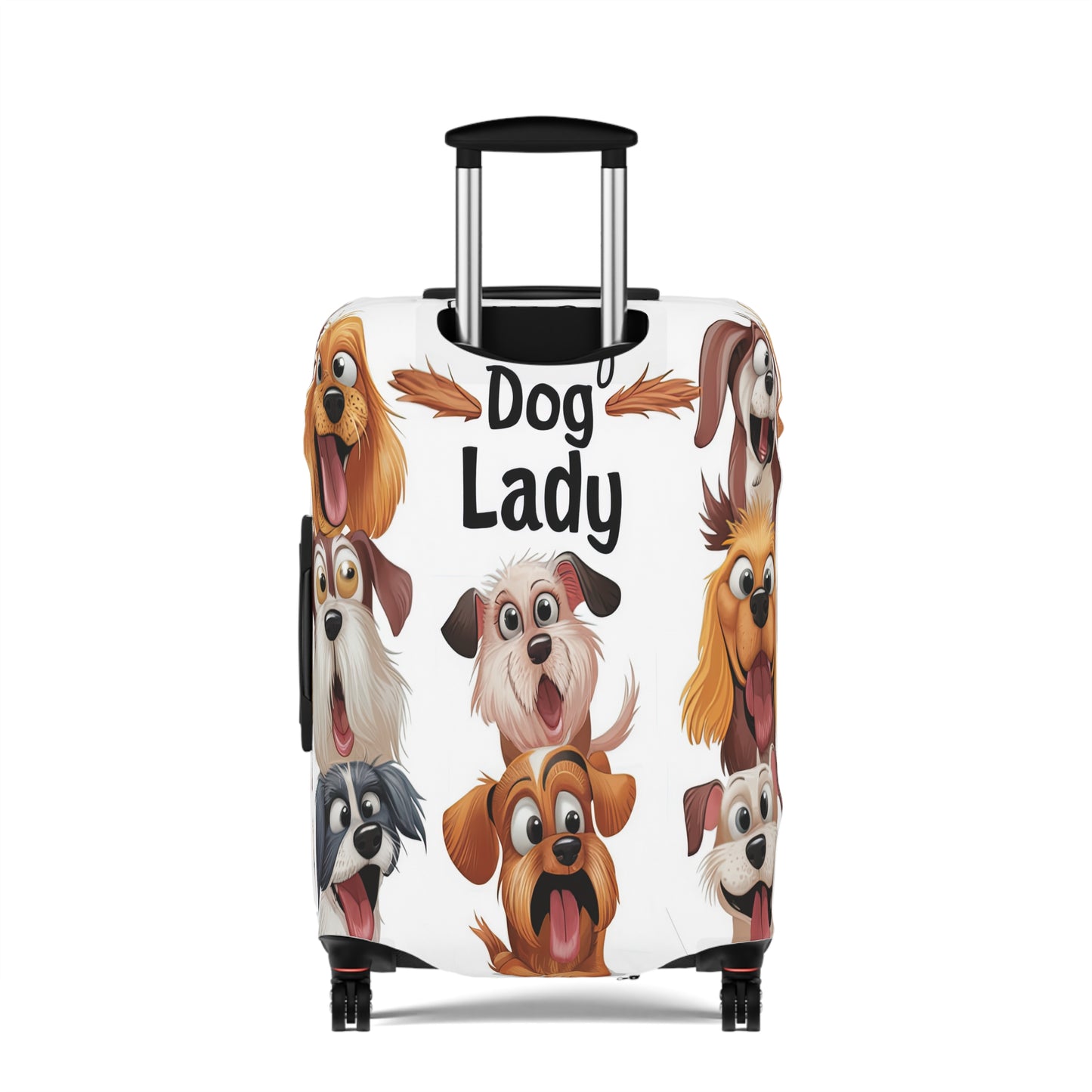 Luggage Cover, Crazy Dog Lady, awd-1490