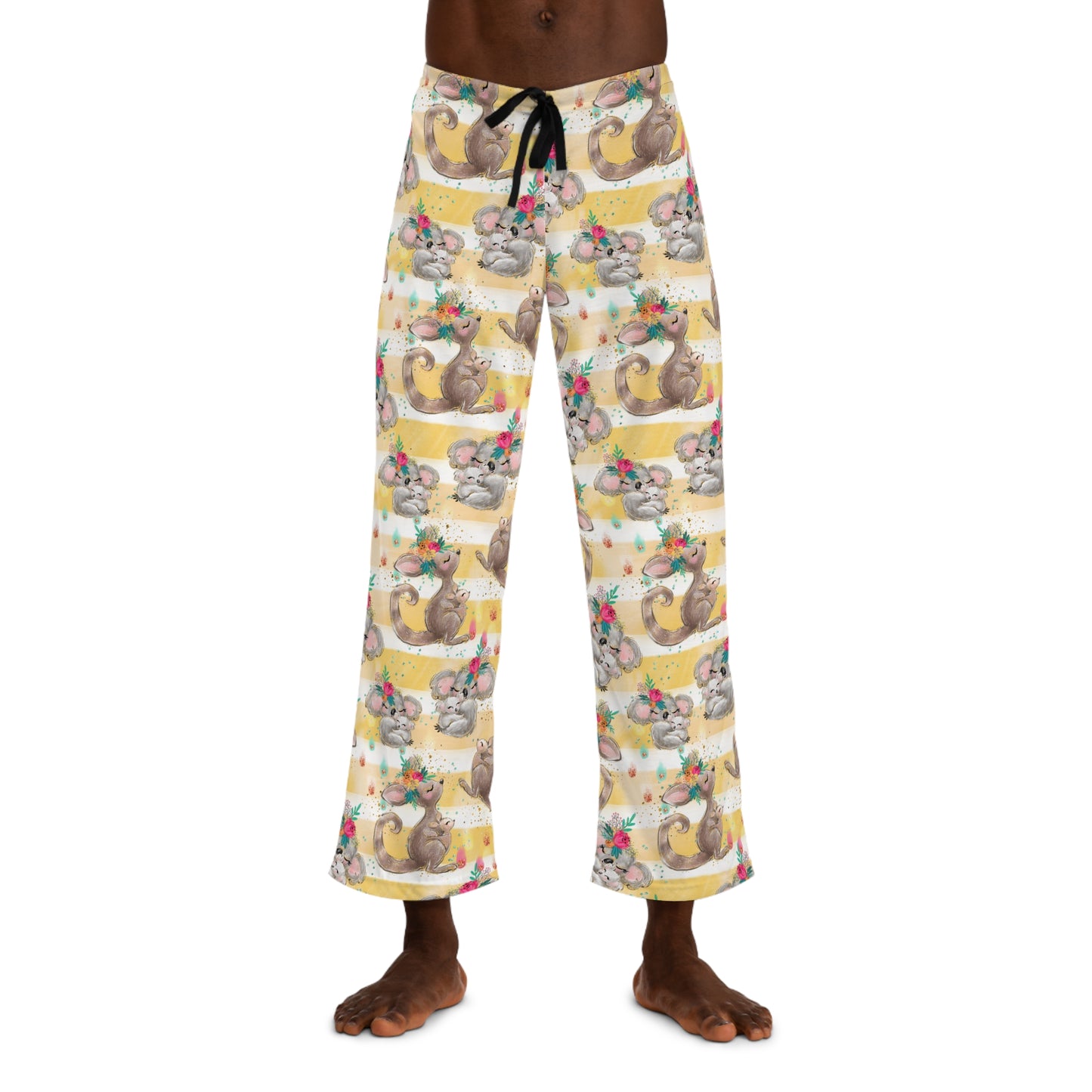 Men's Pyjama Pants, Australian Animals, Sleepwear Bottoms