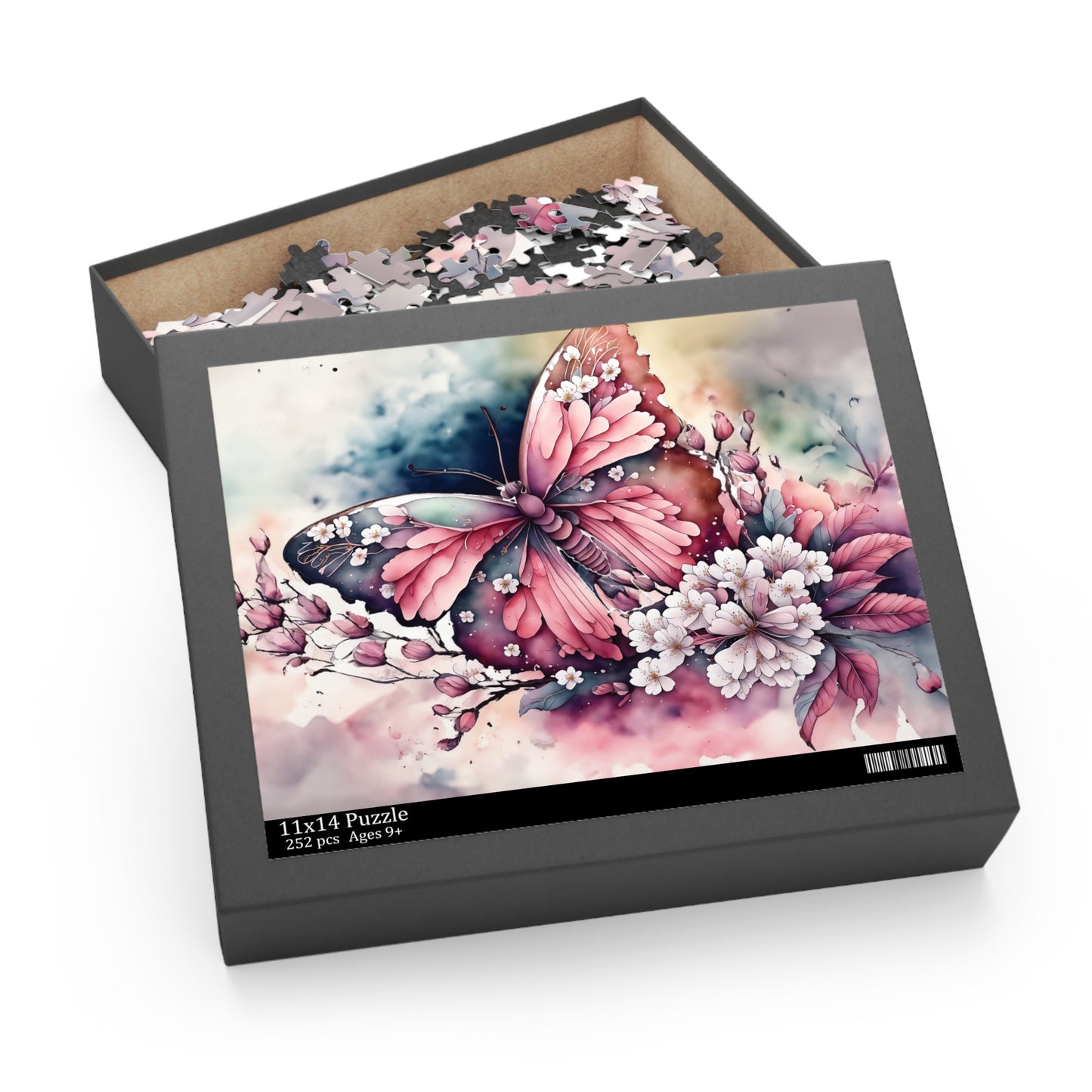 Personalised/Non-Personalised Puzzle, Butterfly Dreams (120, 252, 500-Piece)