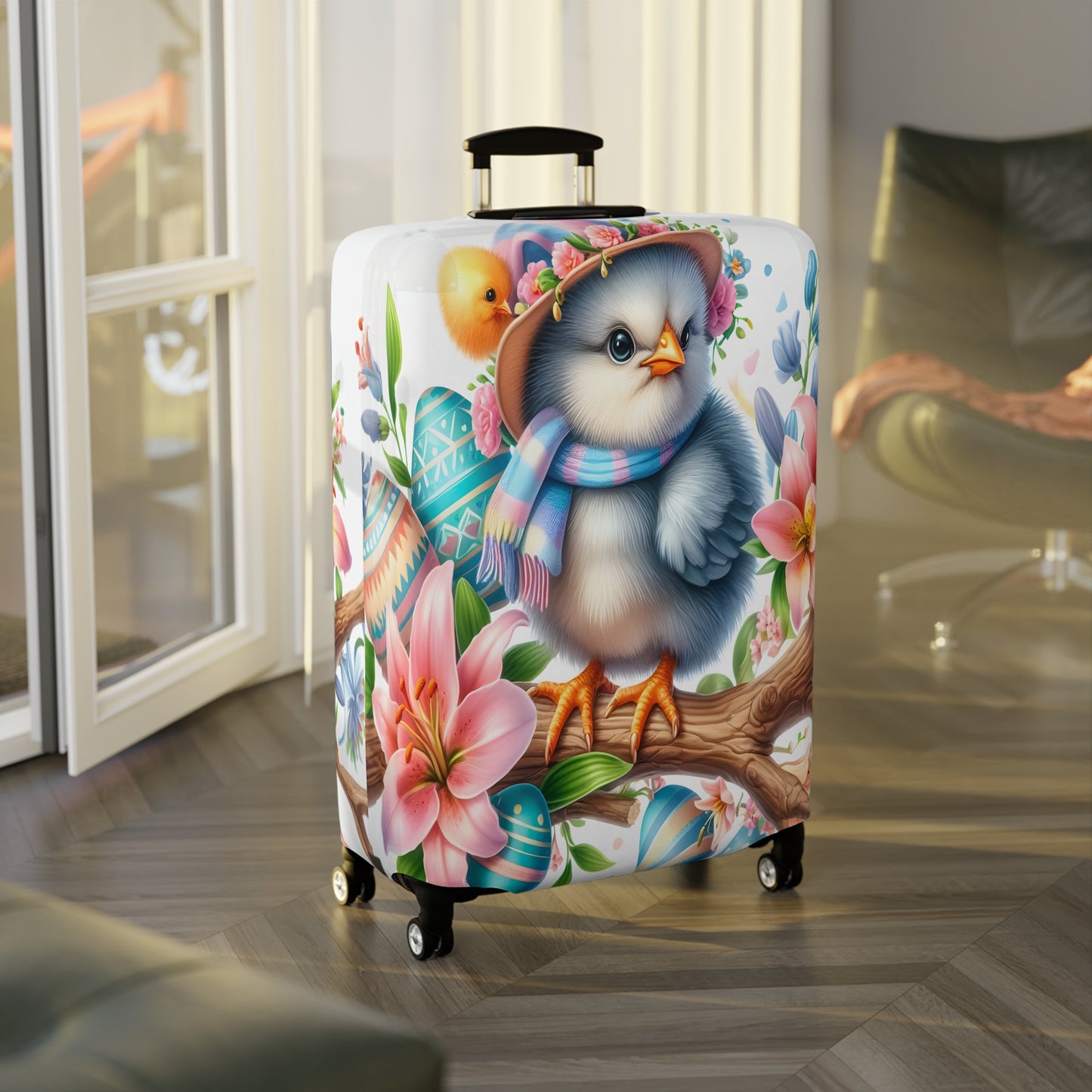 Luggage Cover, Easter, Chicken, awd-1633