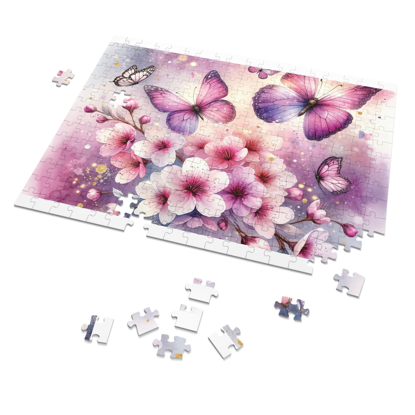 Jigsaw Puzzle, Butterfly, Personalised/Non-Personalised (30, 110, 252, 500,1000-Piece)