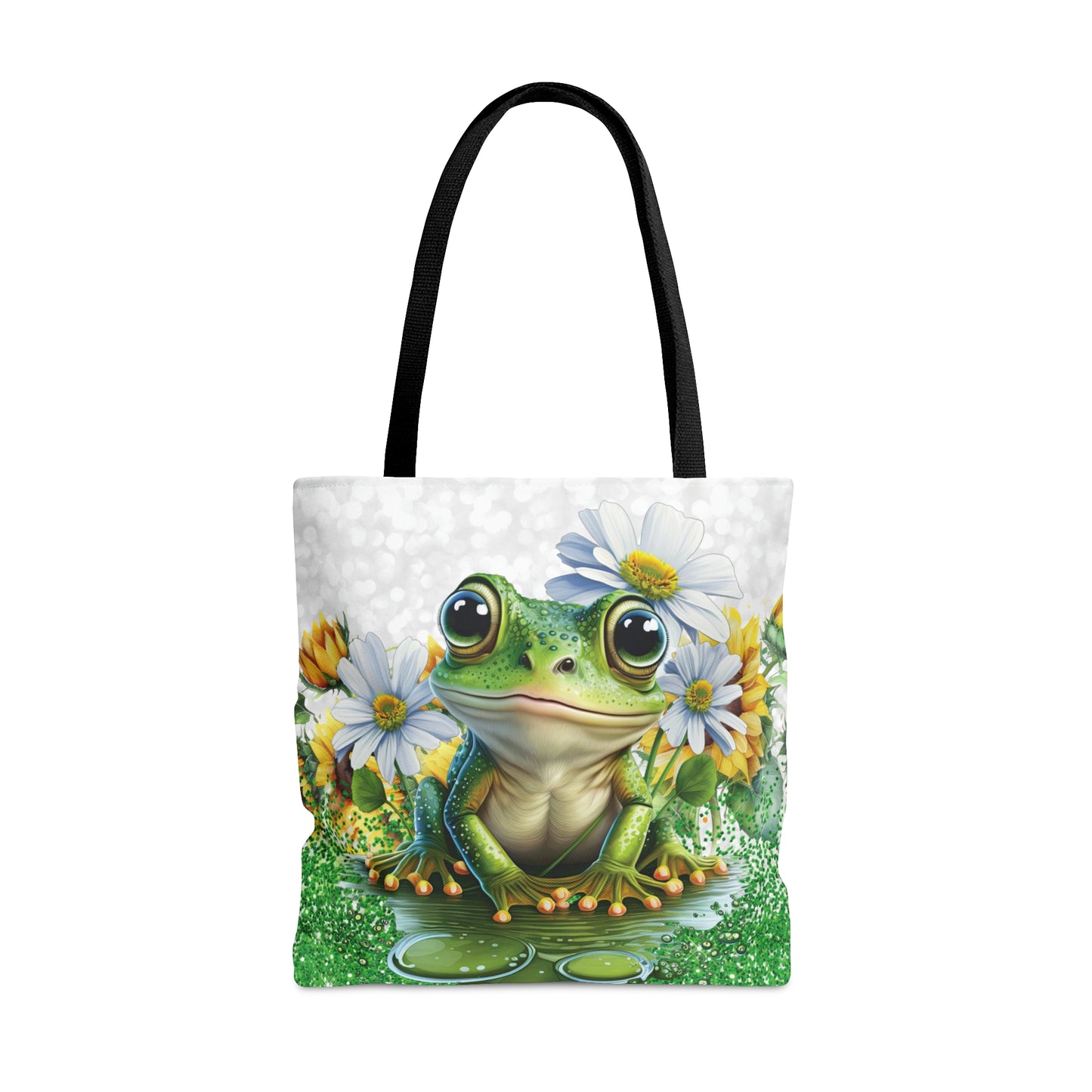 Personalised/Non-Personalised Tote Bag, Frog, Tote bag