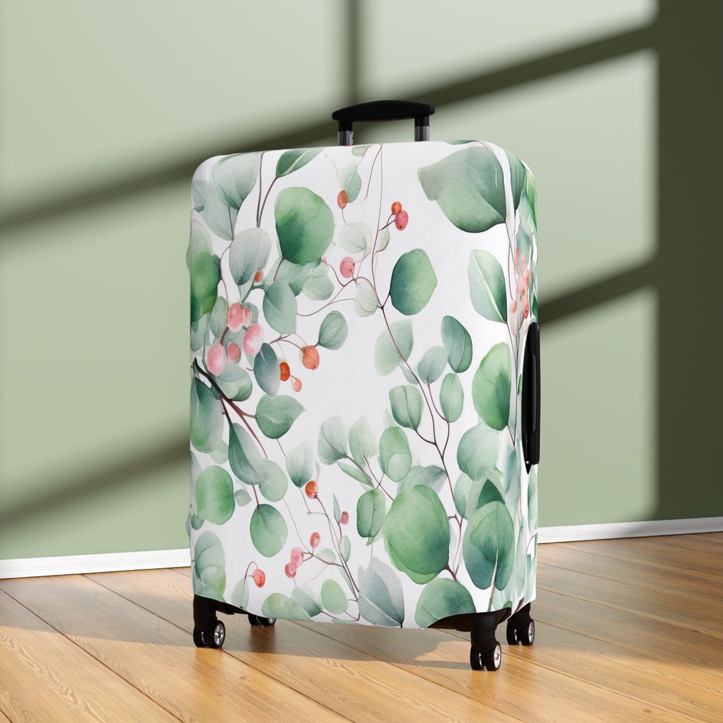 Luggage Cover, Eucalyptus Leaves, awd-325