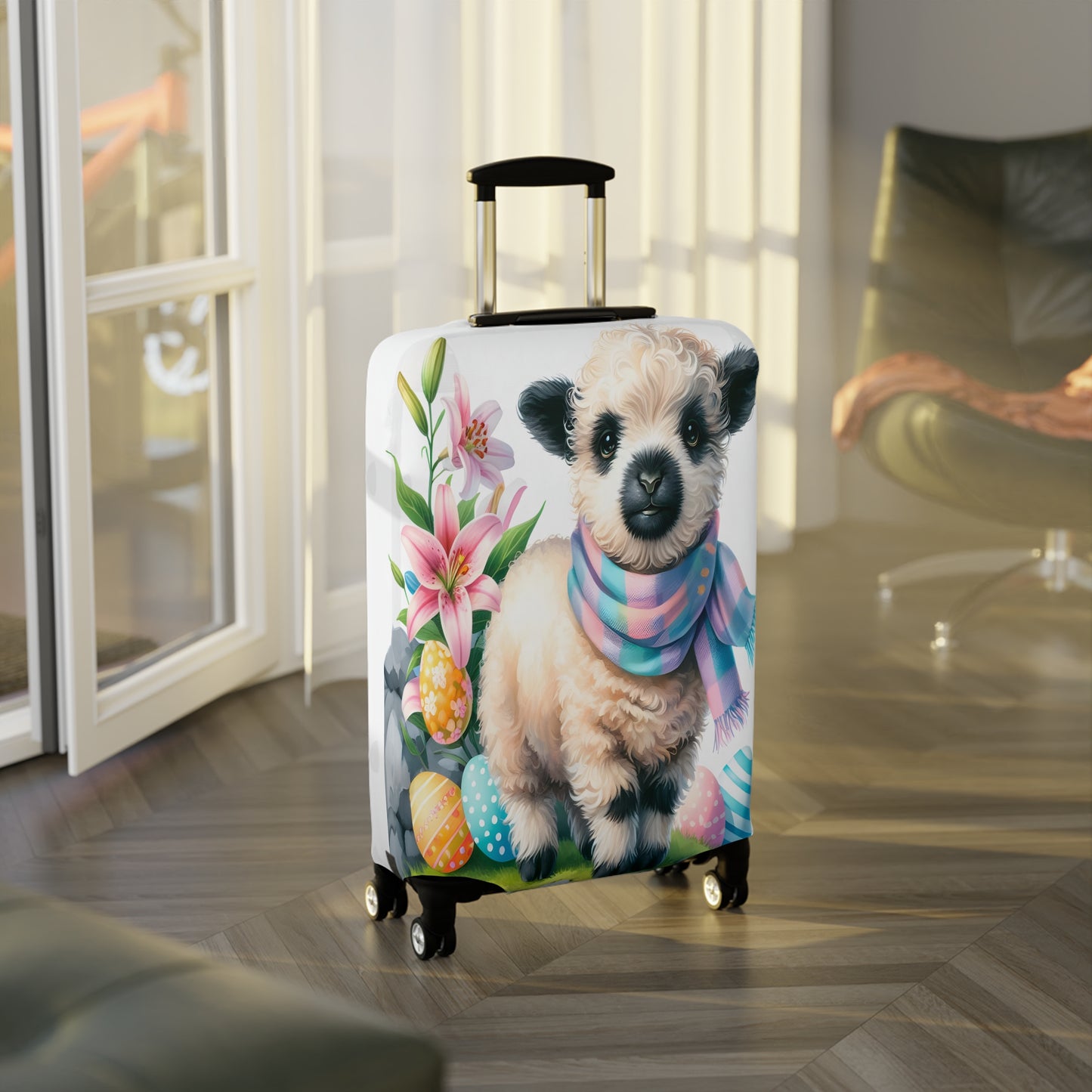 Luggage Cover, Easter, Lamb, awd-1616