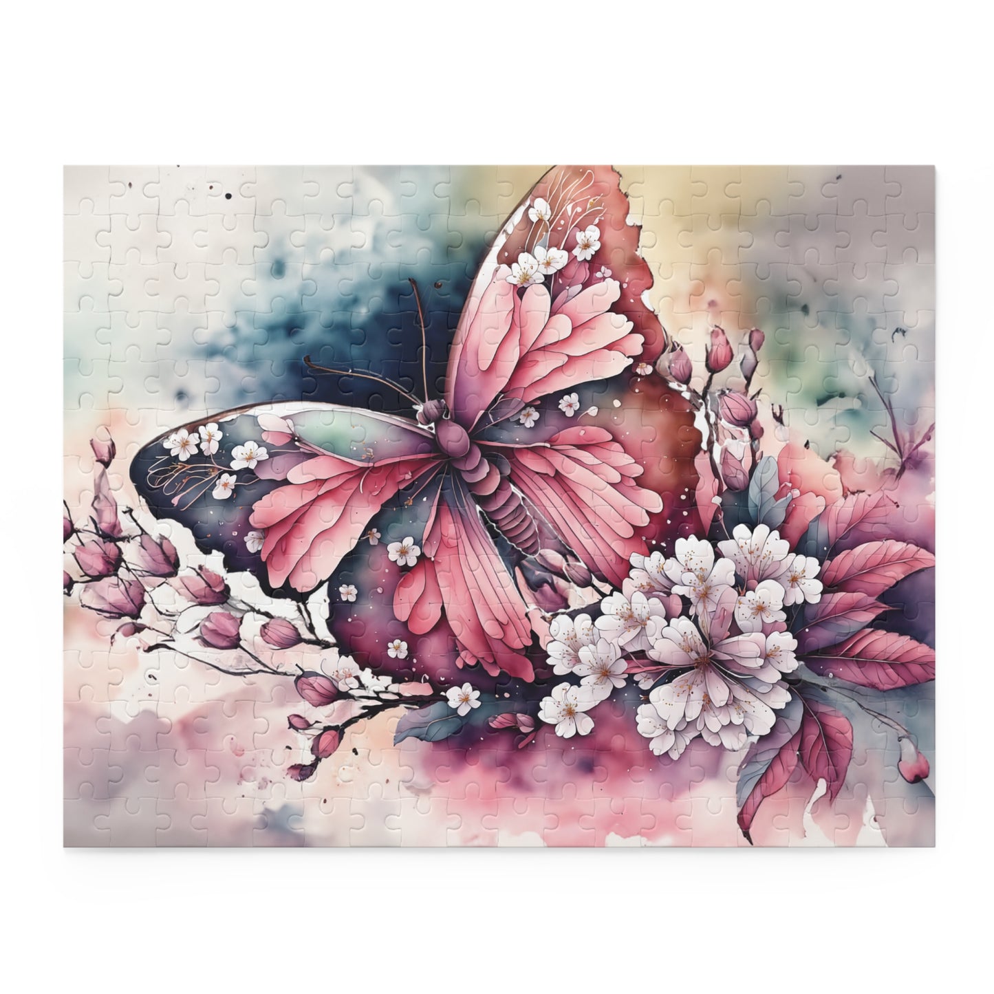 Personalised/Non-Personalised Puzzle, Butterfly Dreams (120, 252, 500-Piece)