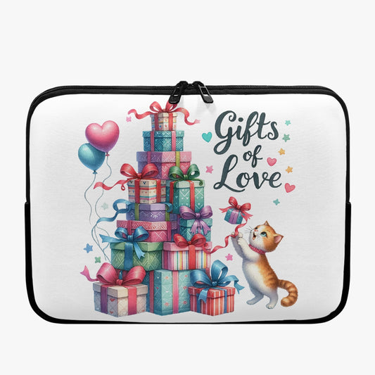 Laptop Sleeve - without handles - Christmas, Present Tree