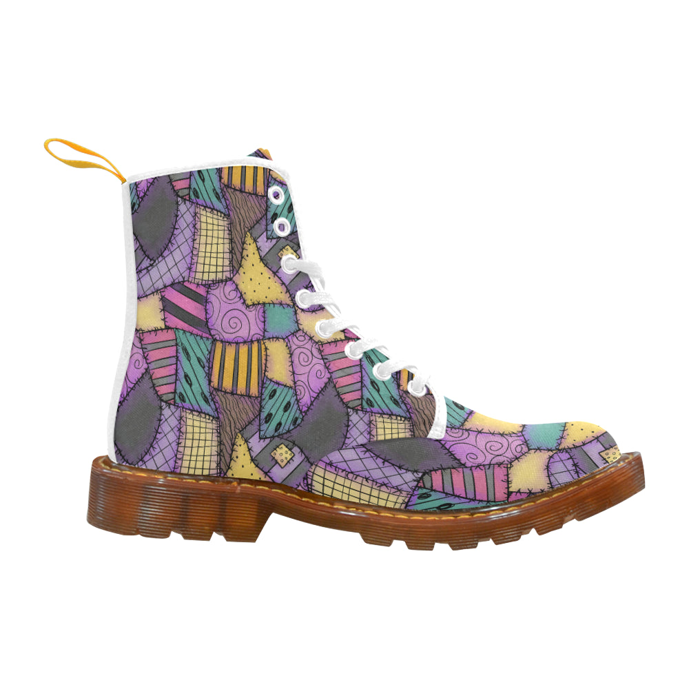 ragdoll-scraps Martin Boots For Women Model 1203H