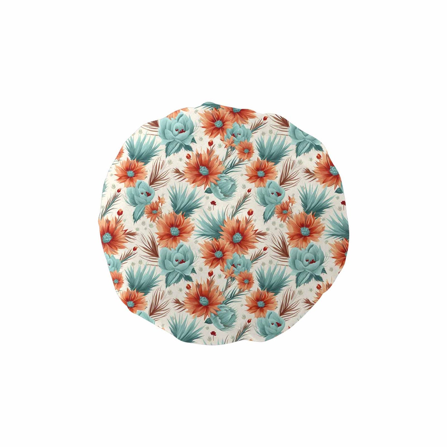 Boho Floral  Shower Cap