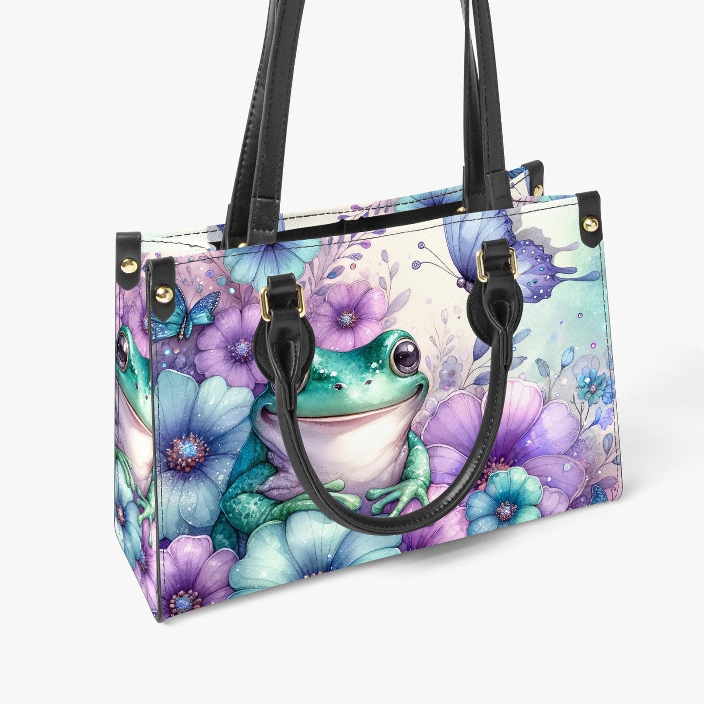 Women's Tote Bag - Long Strap - Frog