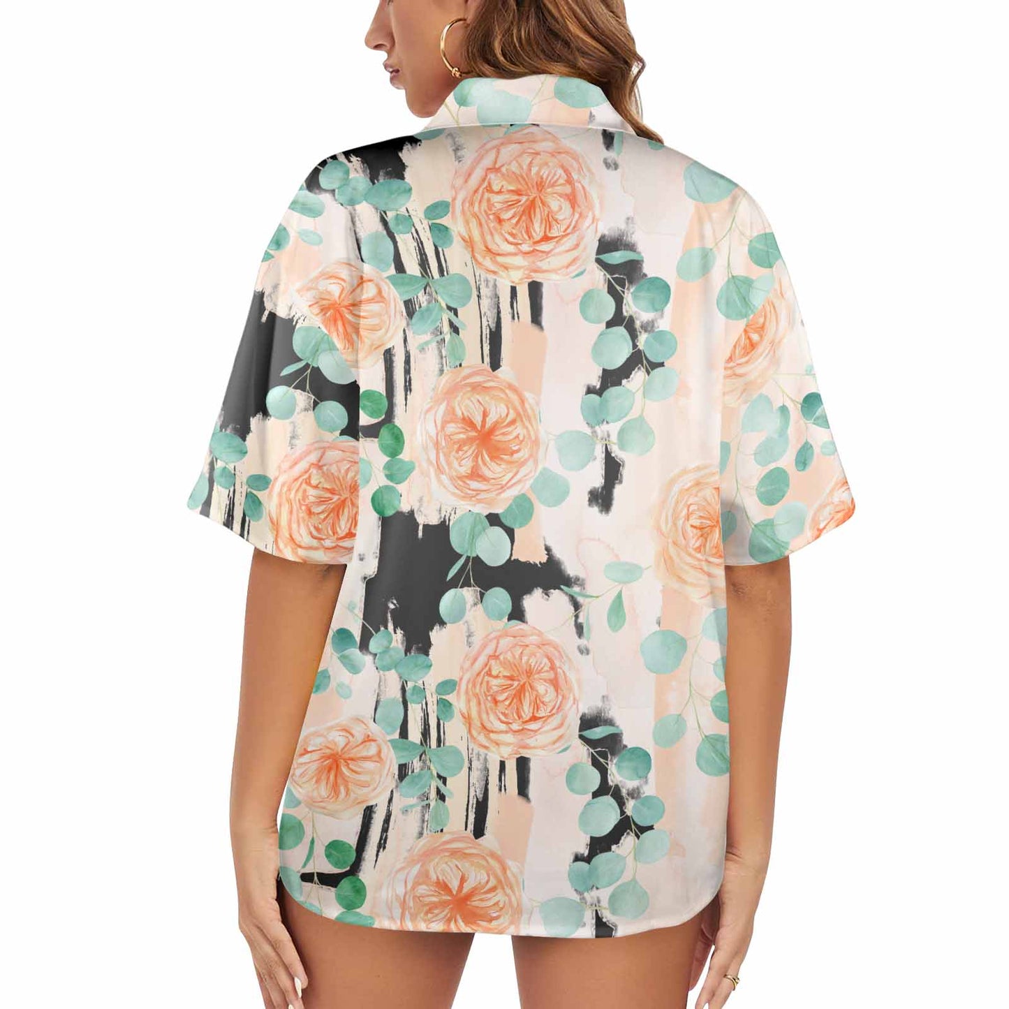 Rose Eucalyptus Women's Hawaiian Shirt