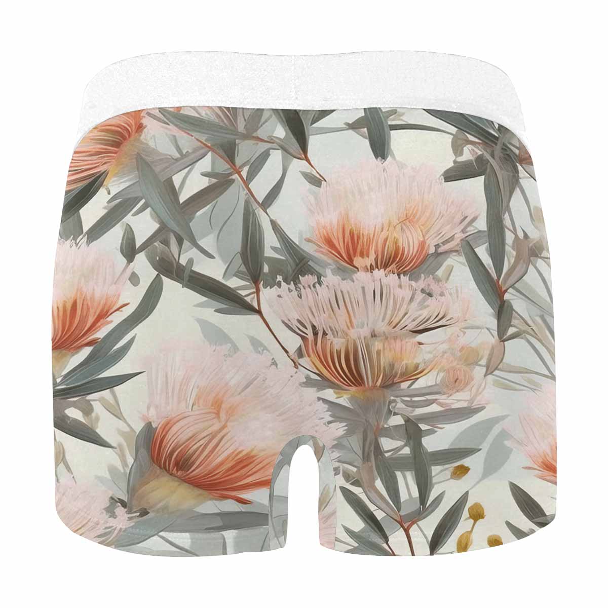 Australian Wattle Men's All Over Print Boxer Briefs (Made In AUS)