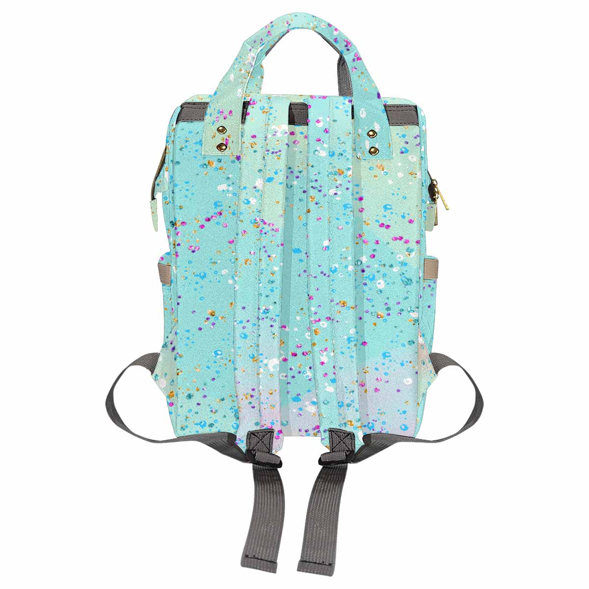 Green Splash  Diaper Bag Backpack