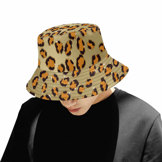 Animal Print 10  Unisex Summer Single-Layer Bucket Hat