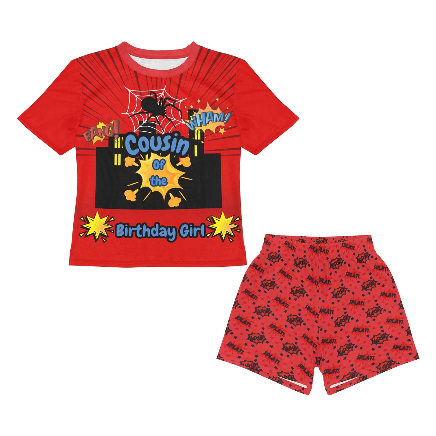 SuperHero Little Boy Matching Birthday Sets