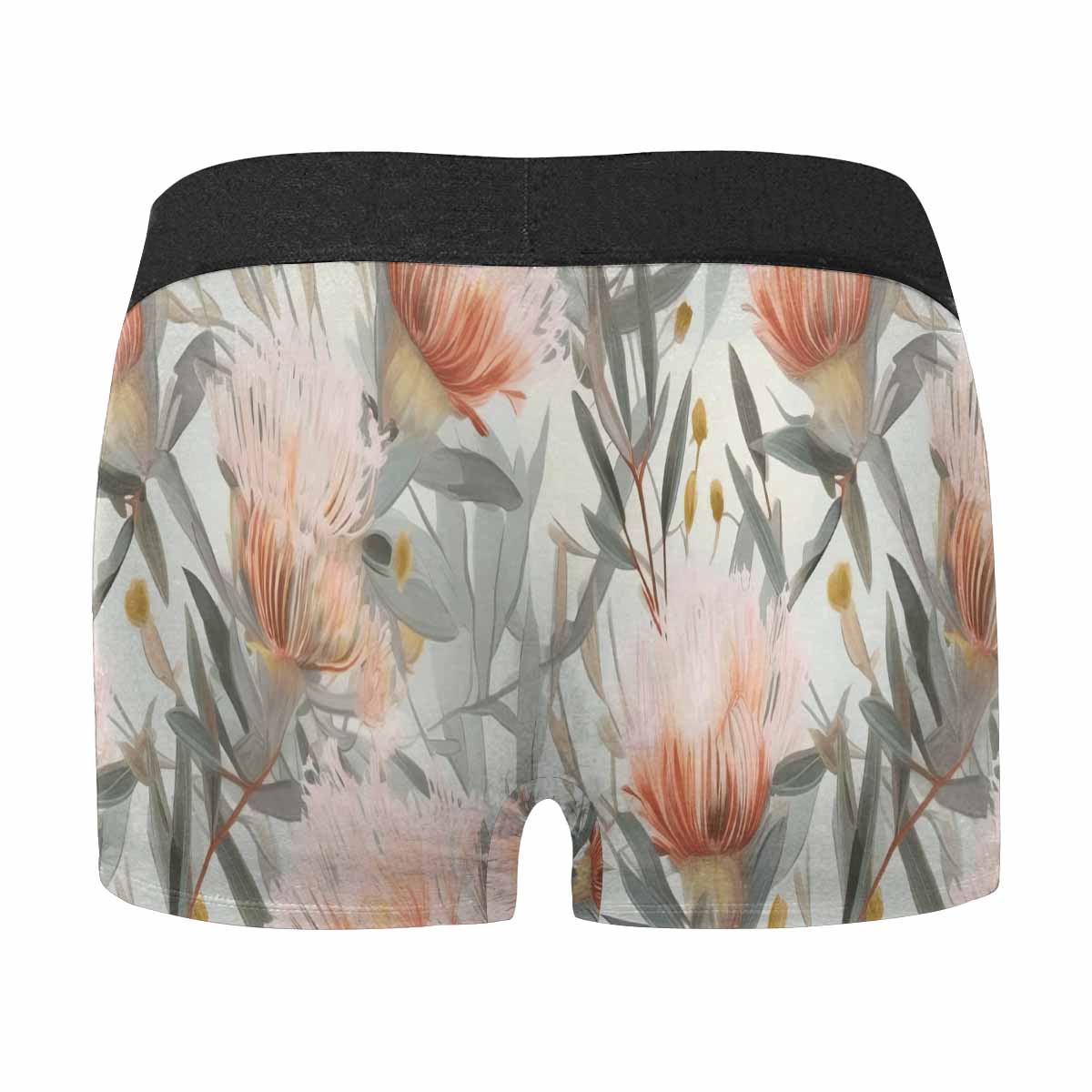 Australian Wattle  AUS Men's Boxer Briefs (Made In AUS)