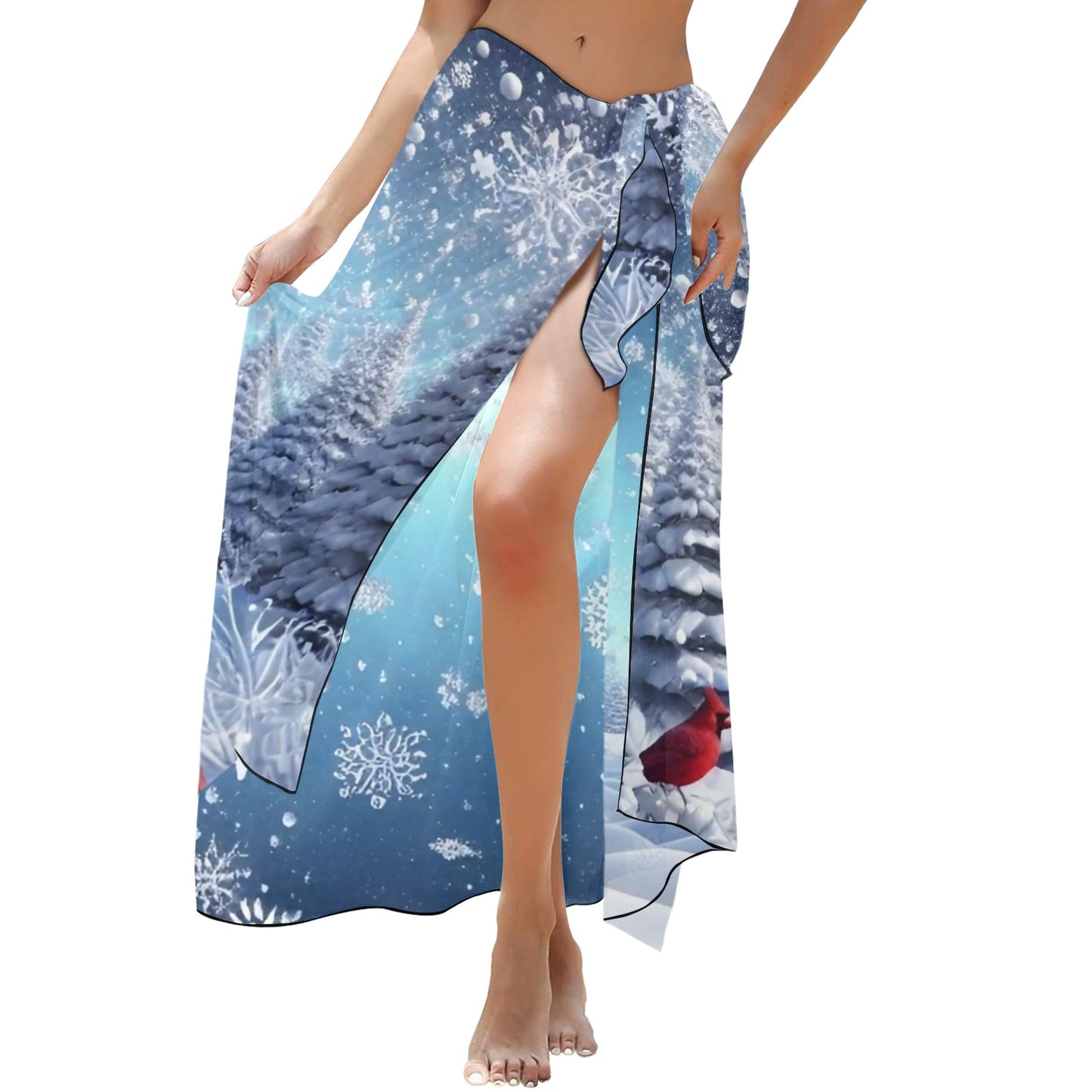 Cardinals Long Beach Sarong Wrap