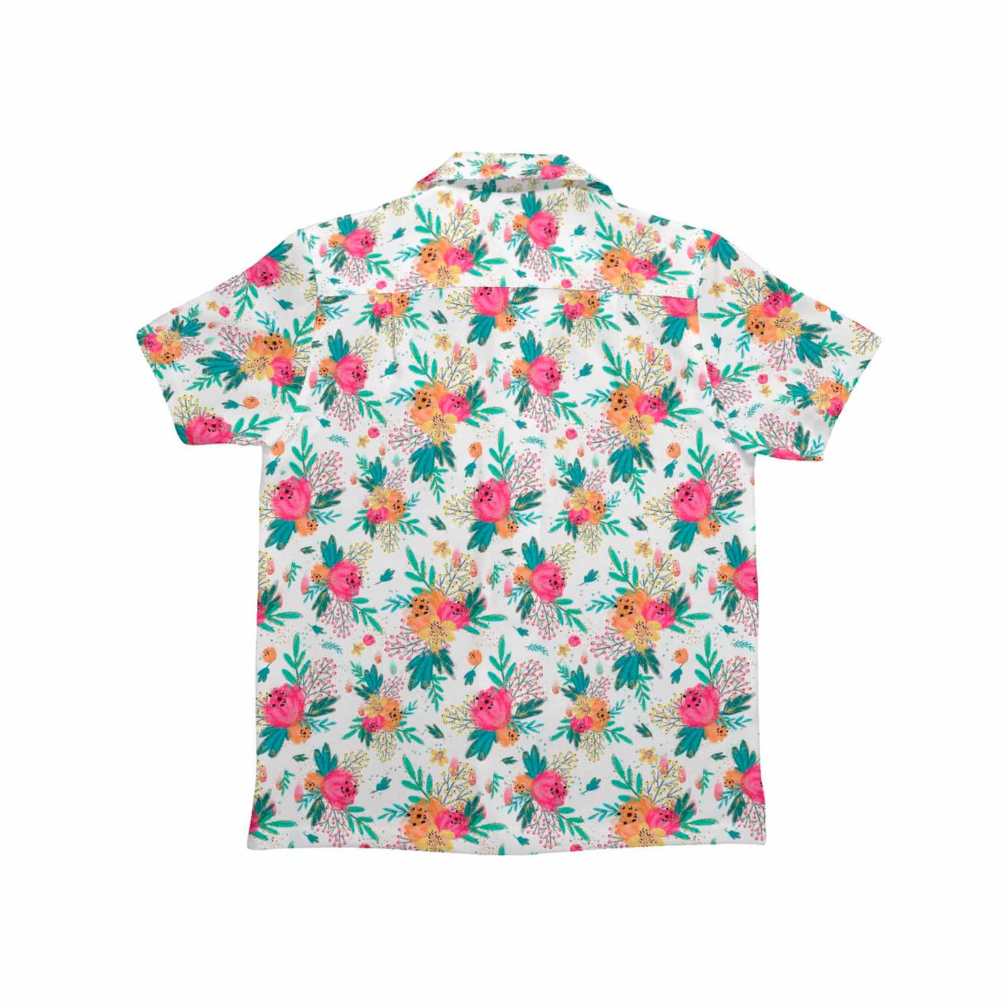 Australian Floral  Little Boys Hawaiian Shirt