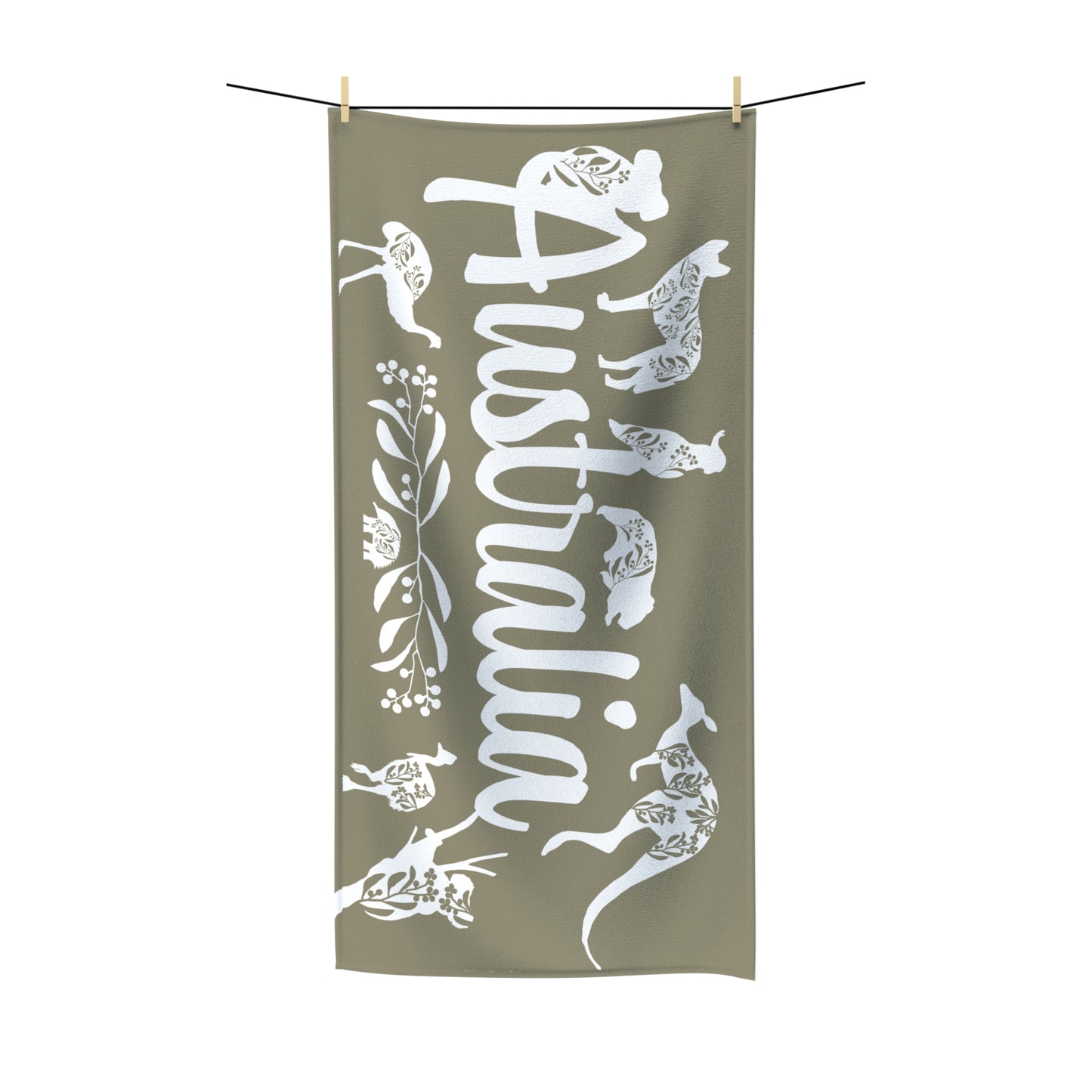 Beach Towel, Australian Series, Polycotton Towel