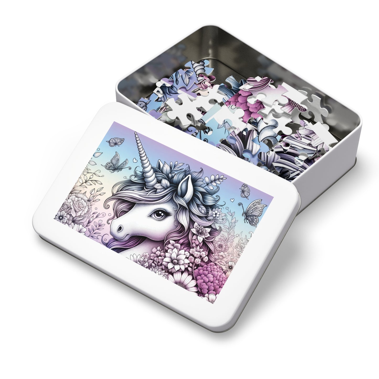 Jigsaw Puzzle, Unicorn, Personalised/Non-Personalised (30, 110, 252, 500,1000-Piece)