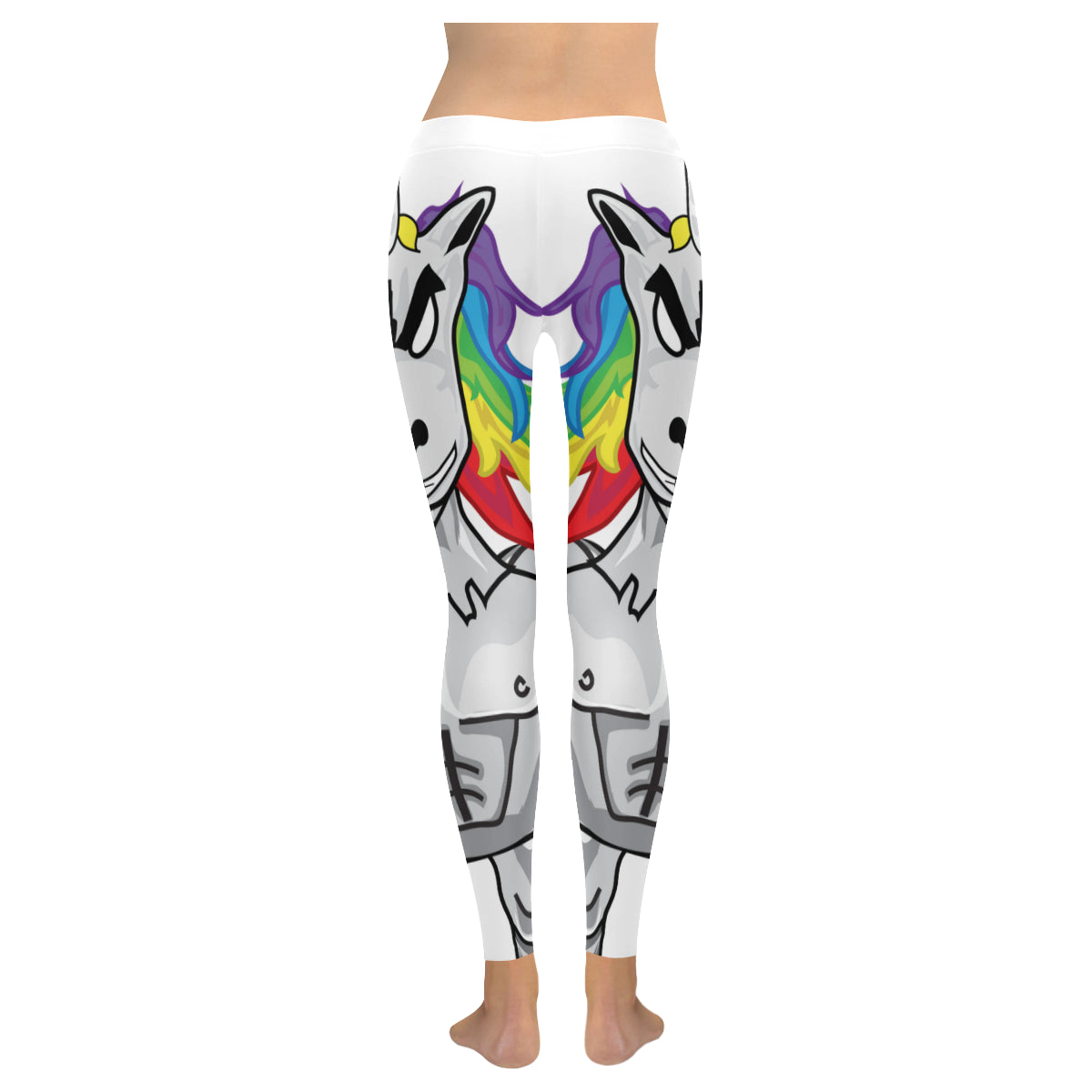 unicorn Women's Low Rise Leggings (Invisible Stitch)