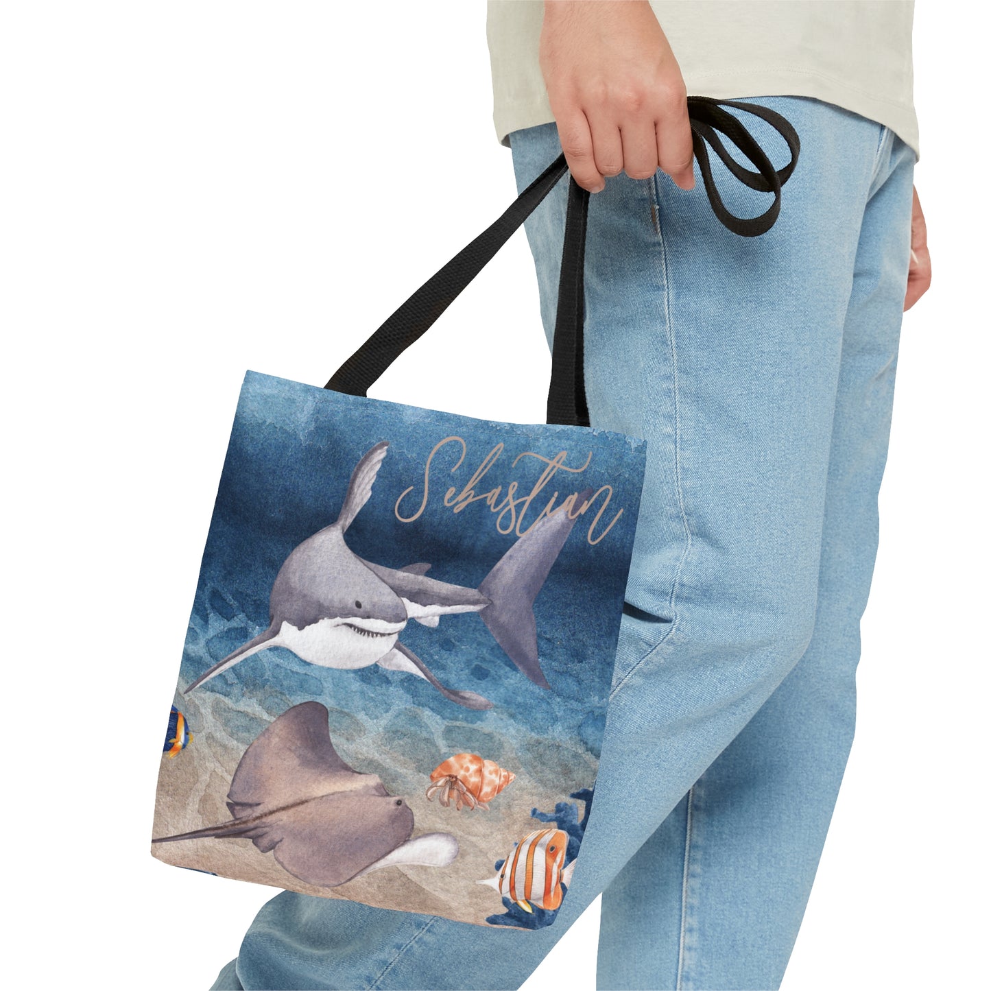 Tote Bag, Shark bag, Beach Tote Bag