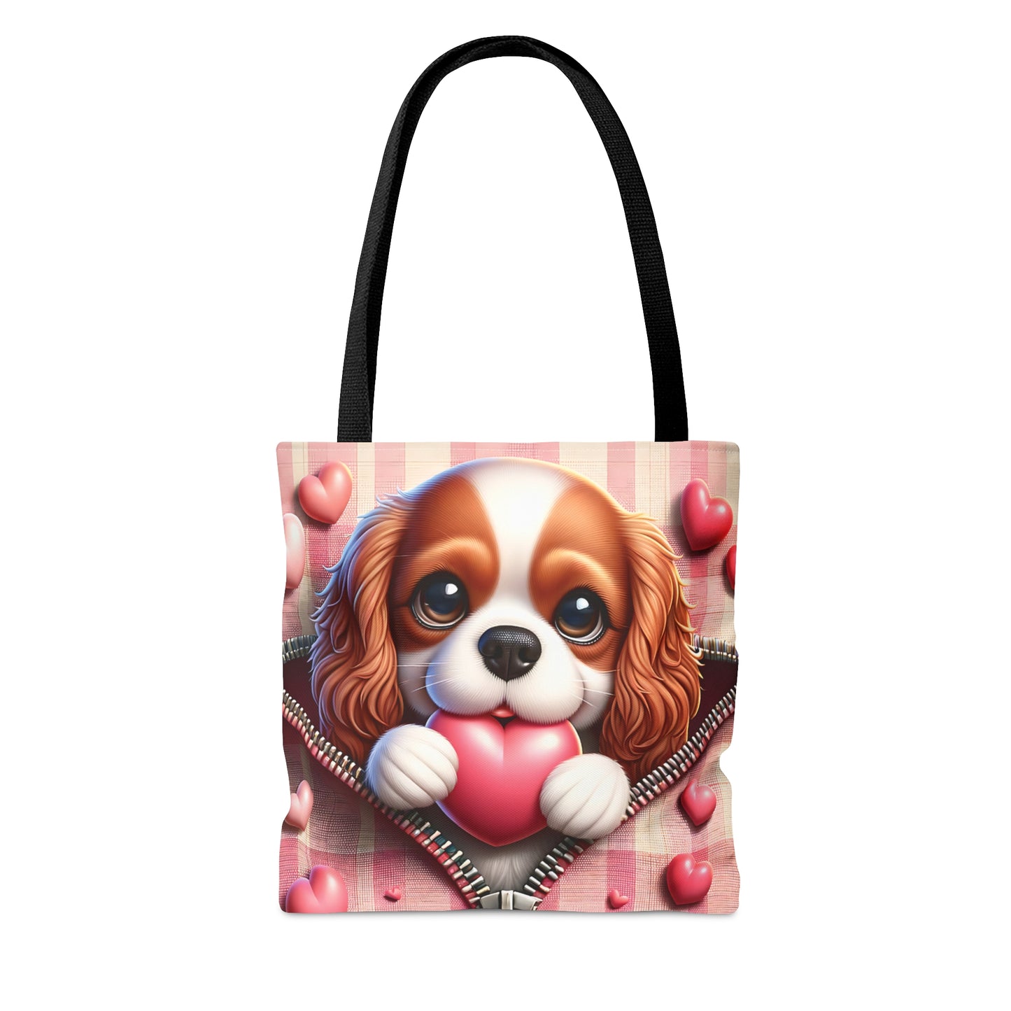 Tote Bag, Cute Dog, Personalised/Non-Personalised Tote bag