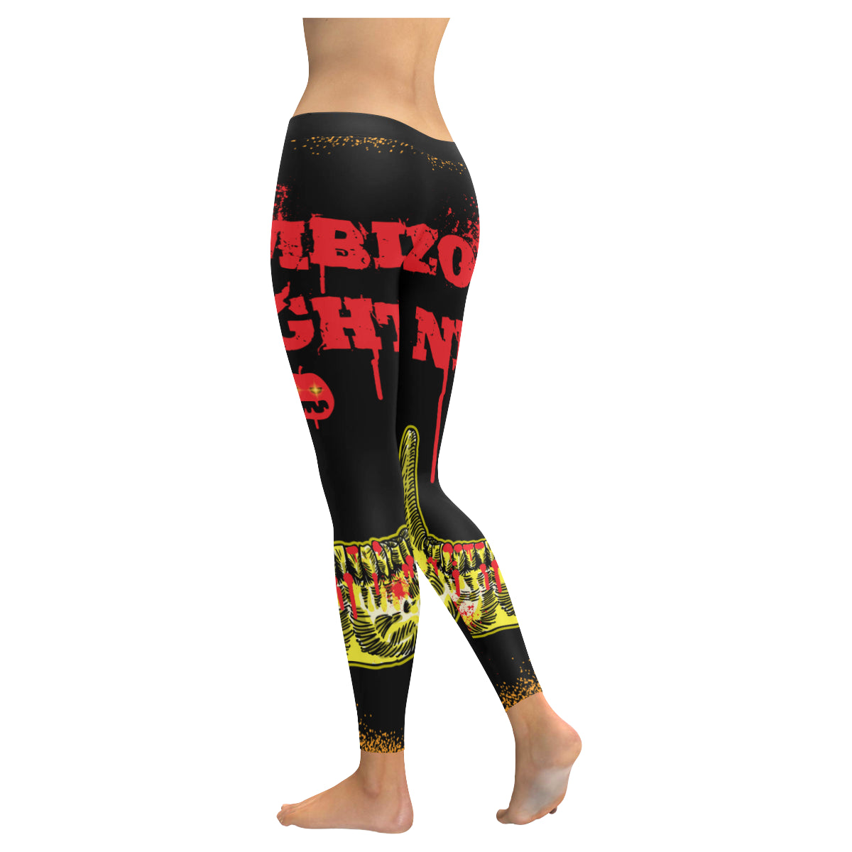 zombie night Women's Low Rise Leggings (Invisible Stitch)