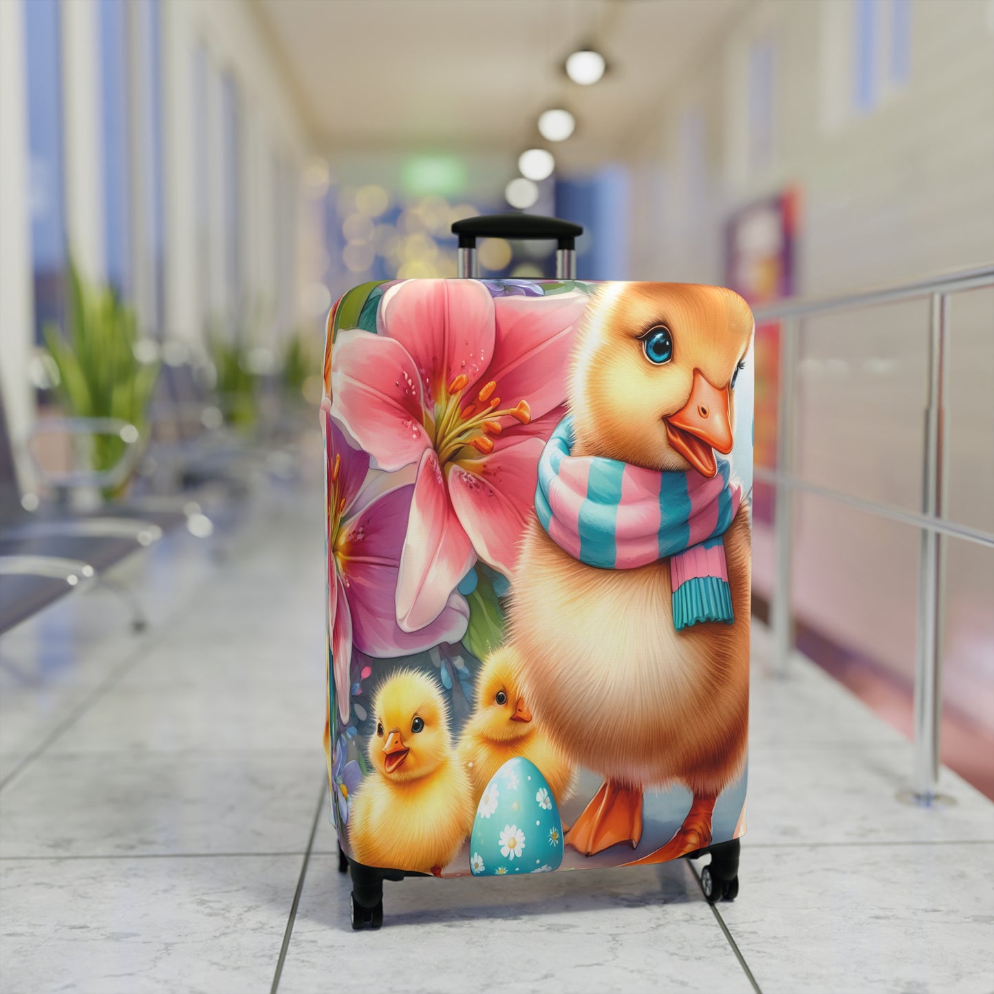 Luggage Cover, Easter, Duck, awd-1608