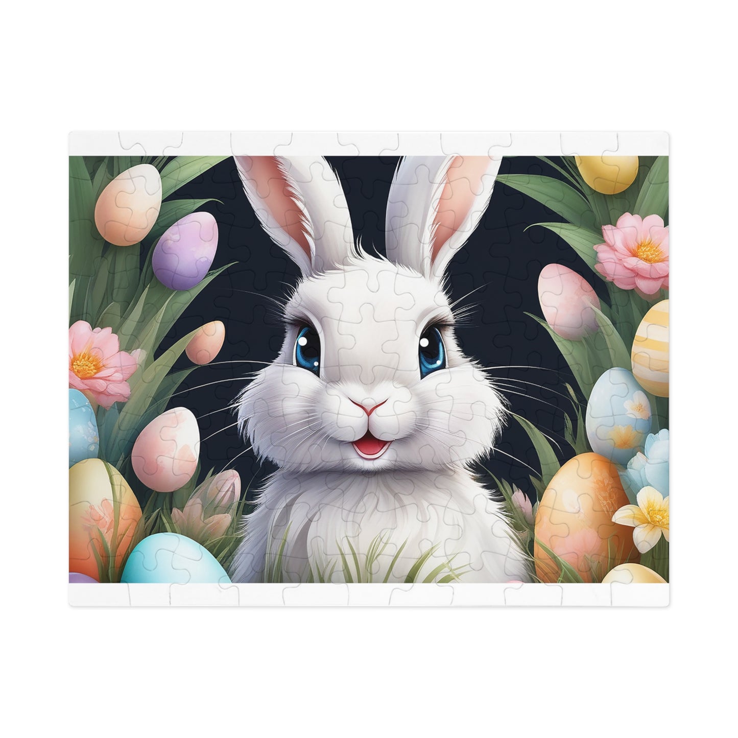 Puzzle, Easter, Rabbit, Personalised/Non-Personalised (30, 110, 252, 500,1000-Piece) awd-649