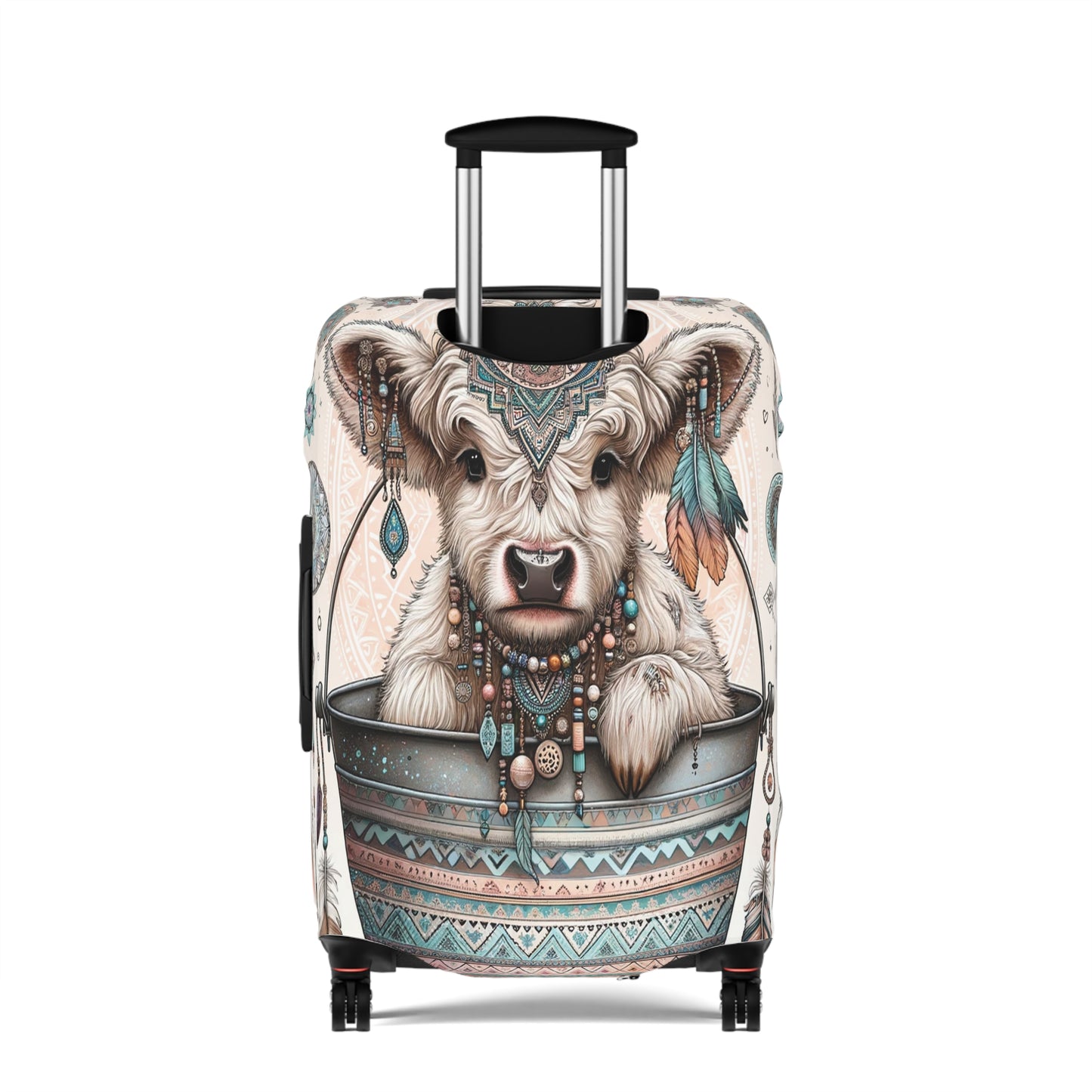 Luggage Cover, Highland Cow, awd-704