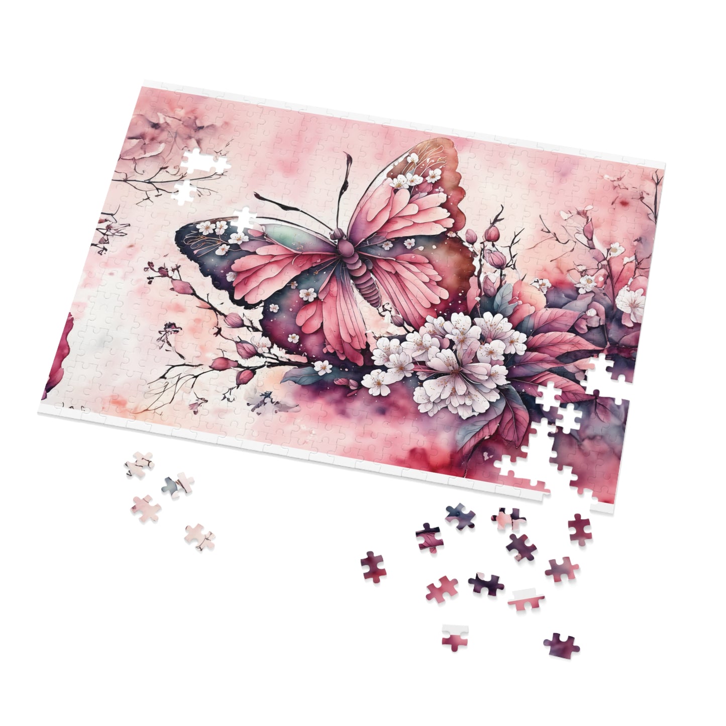 Puzzle, Butterfly Dreams, Personalised/Non-Personalised (30, 110, 252, 500,1000-Piece)