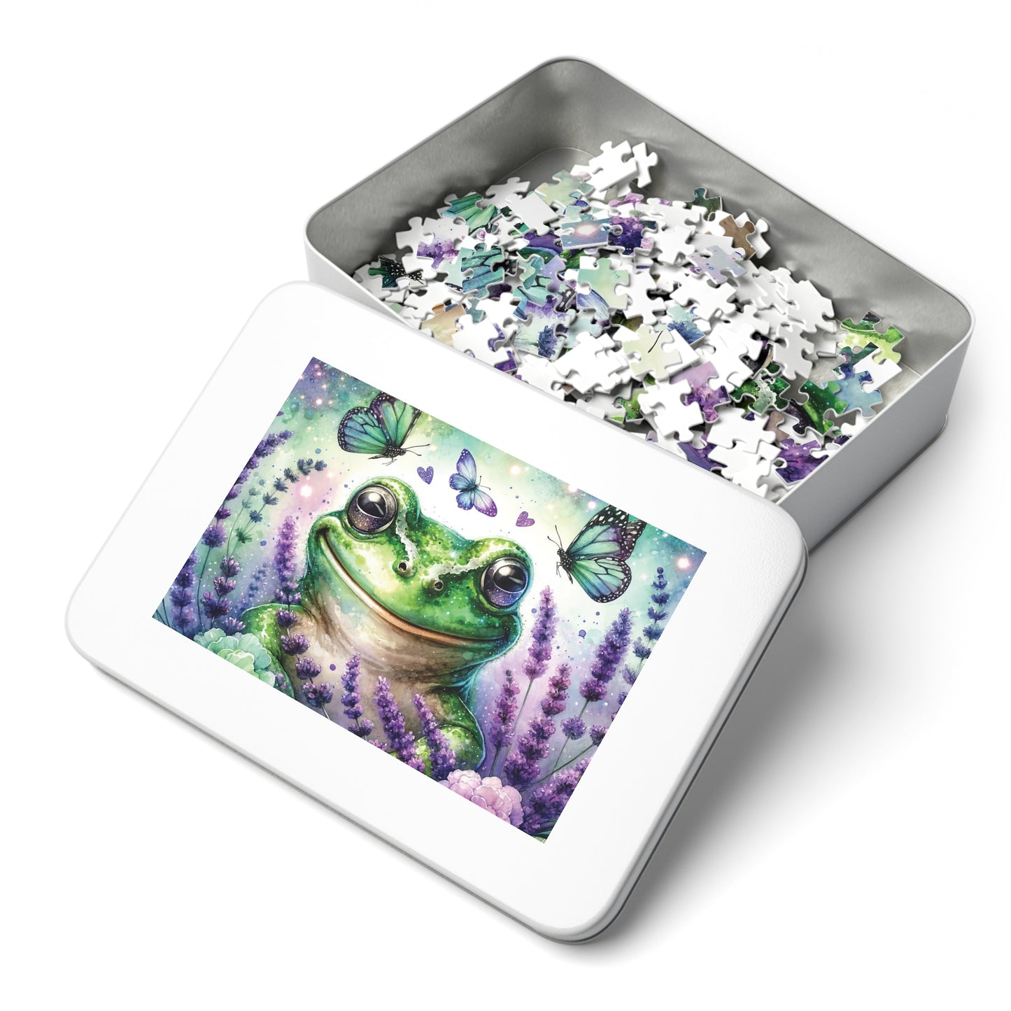 Jigsaw Puzzle, Frog, Personalised/Non-Personalised (30, 110, 252, 500,1000-Piece)