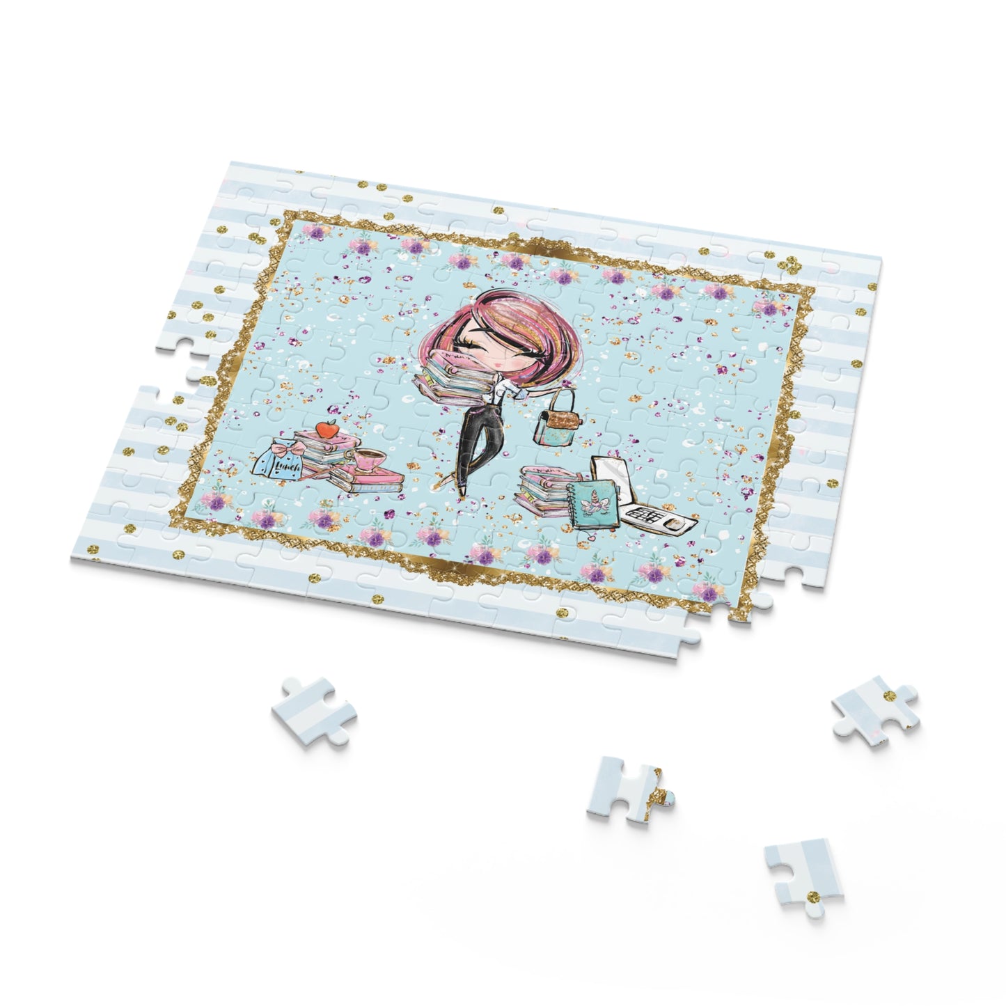 Personalised/Non-Personalised Puzzle, Teacher (120, 252, 500-Piece)