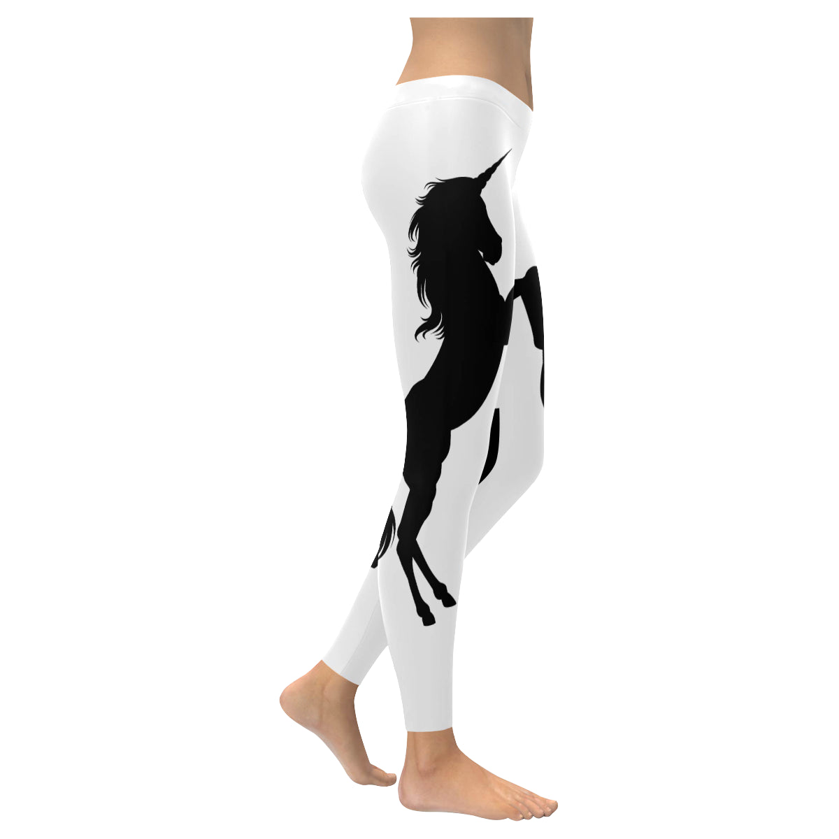 unicorn Women's Low Rise Leggings (Invisible Stitch)