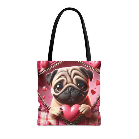 Tote Bag, Cute Dog, Personalised/Non-Personalised Tote bag