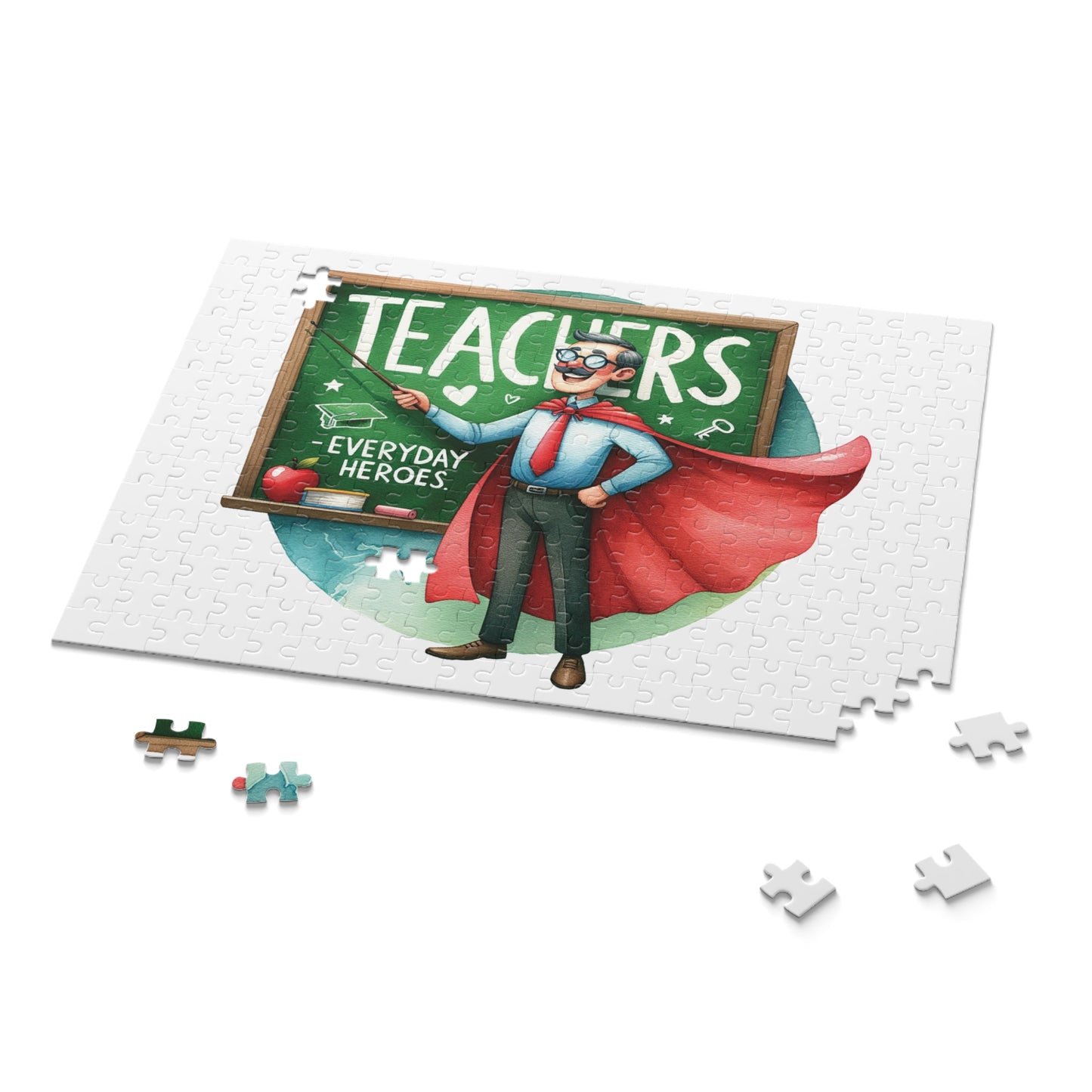 Personalised/Non-Personalised Puzzle, Teacher (120, 252, 500-Piece)