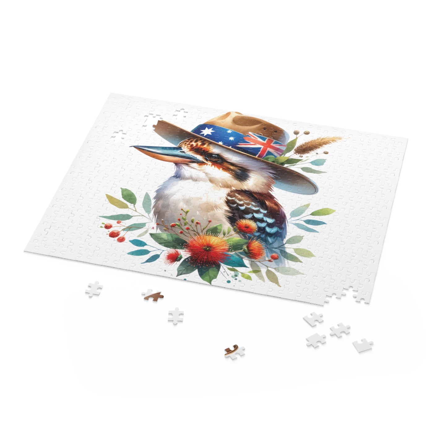 Personalised/Non-Personalised Puzzle, Kookaburra (120, 252, 500-Piece)