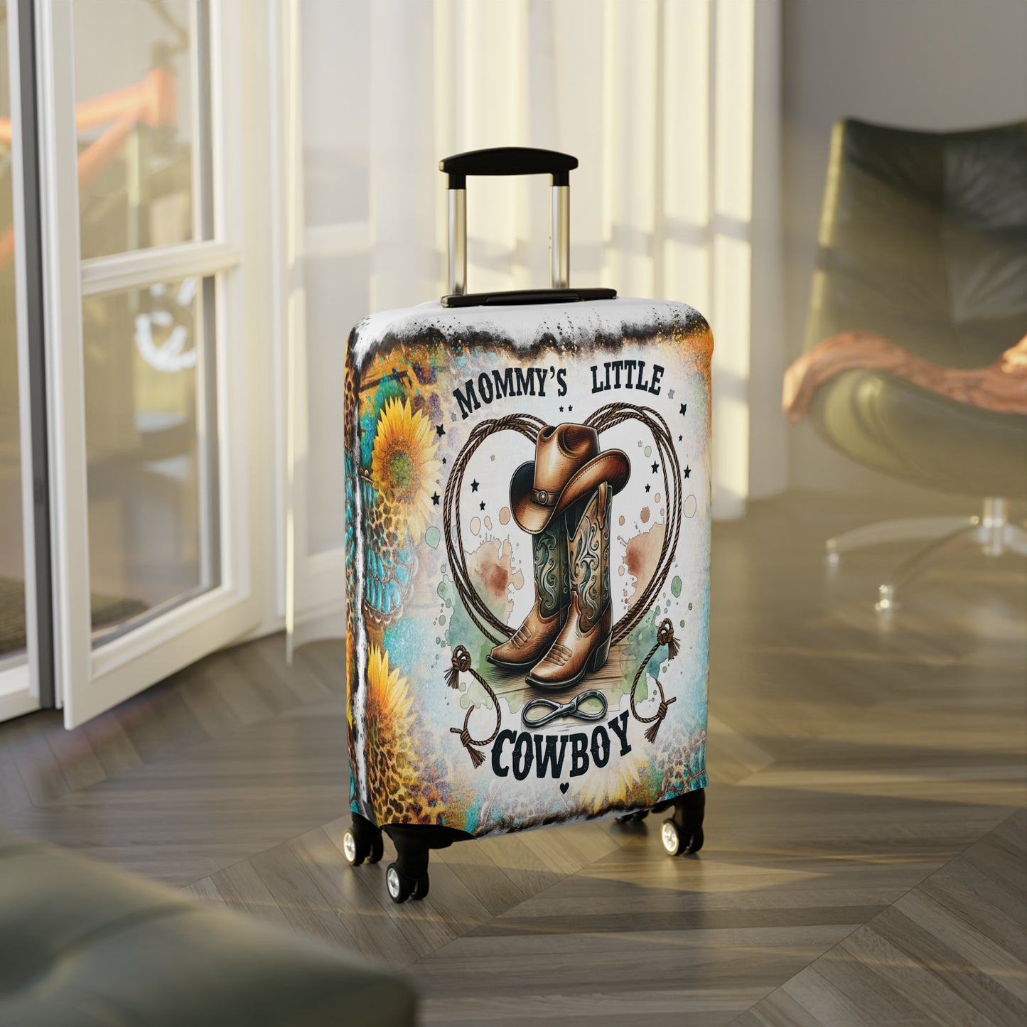 Luggage Cover, Country and Western, Mommy's Little Cowboy, awd-1028