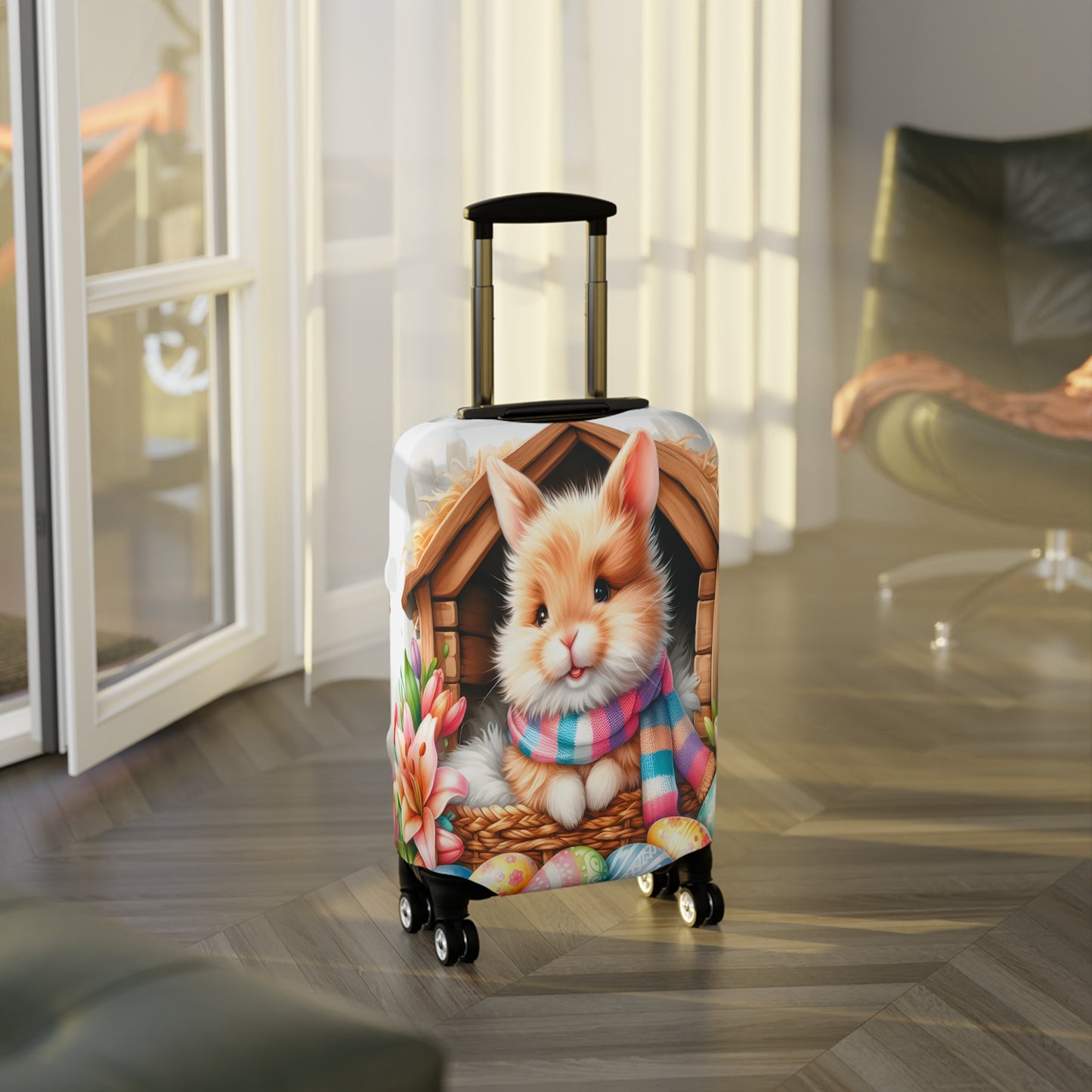 Luggage Cover, Easter, Rabbit, awd-1619