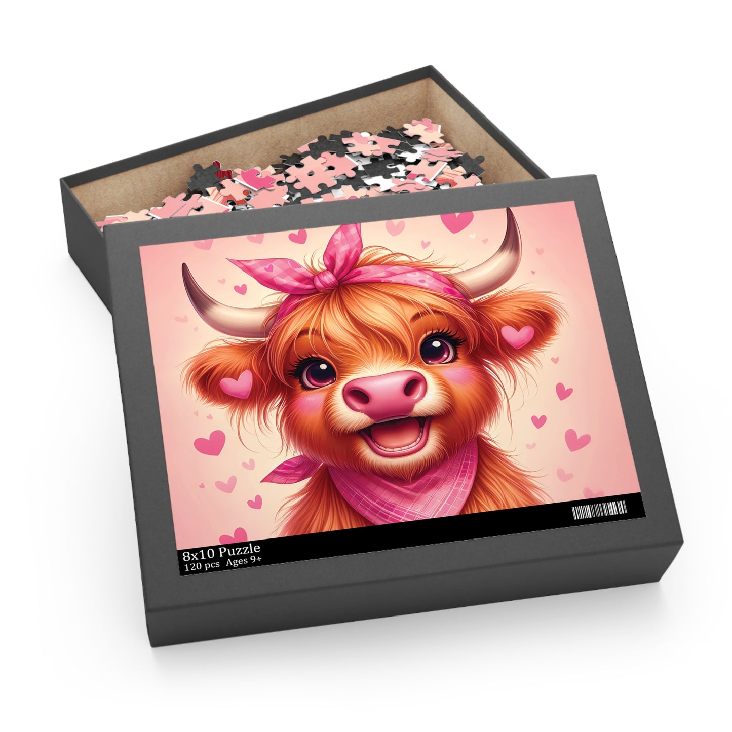 Puzzle, Highland Cow  (120, 252, 500-Piece) awd-616