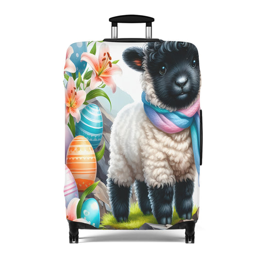 Luggage Cover, Easter, Lamb, awd-1625