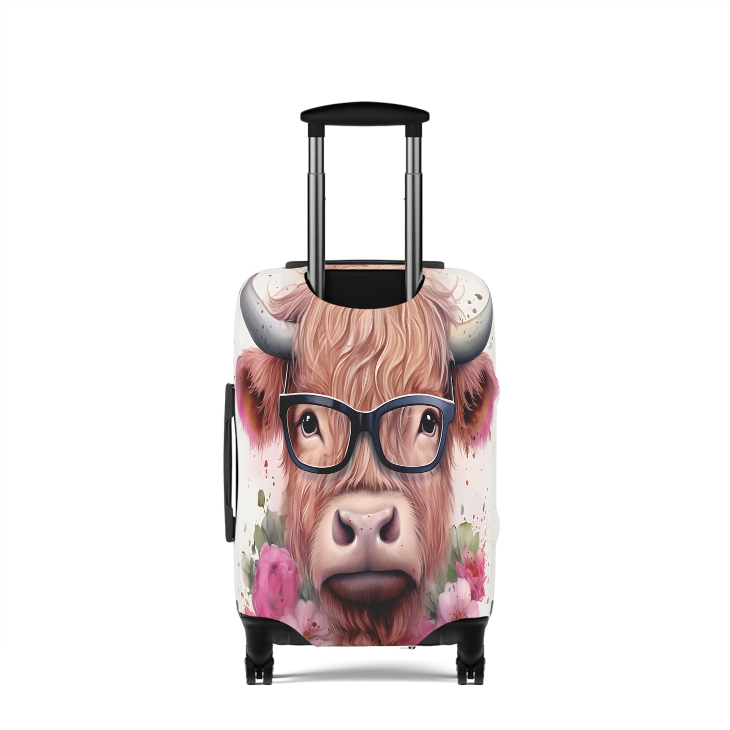 Luggage Cover, Highland Cow, awd-017