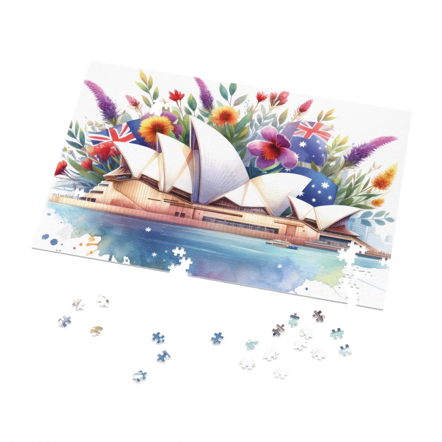 Jigsaw Puzzle, Sydney Opera House, Australia, Personalised/Non-Personalised (30, 110, 252, 500,1000-Piece)