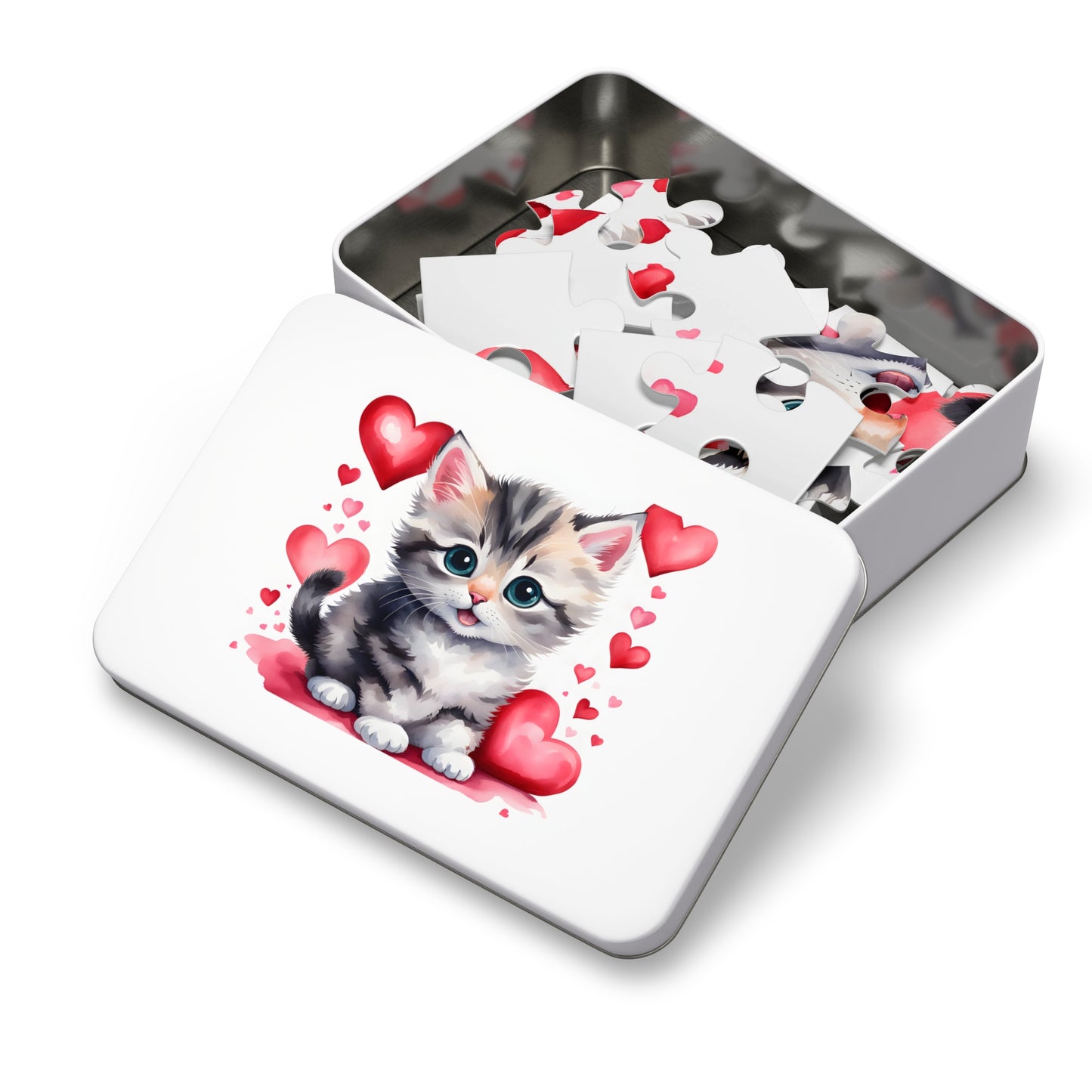 Jigsaw Puzzle, Cat, Personalised/Non-Personalised (30, 110, 252, 500,1000-Piece)